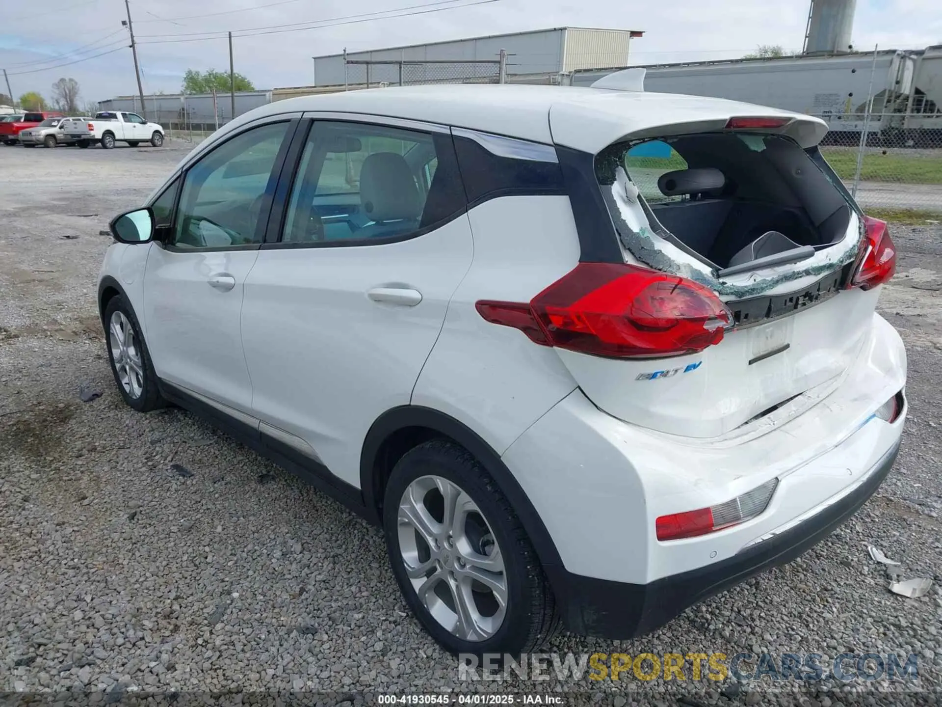3 Photograph of a damaged car 1G1FY6S02L4137403 CHEVROLET BOLT EV 2020