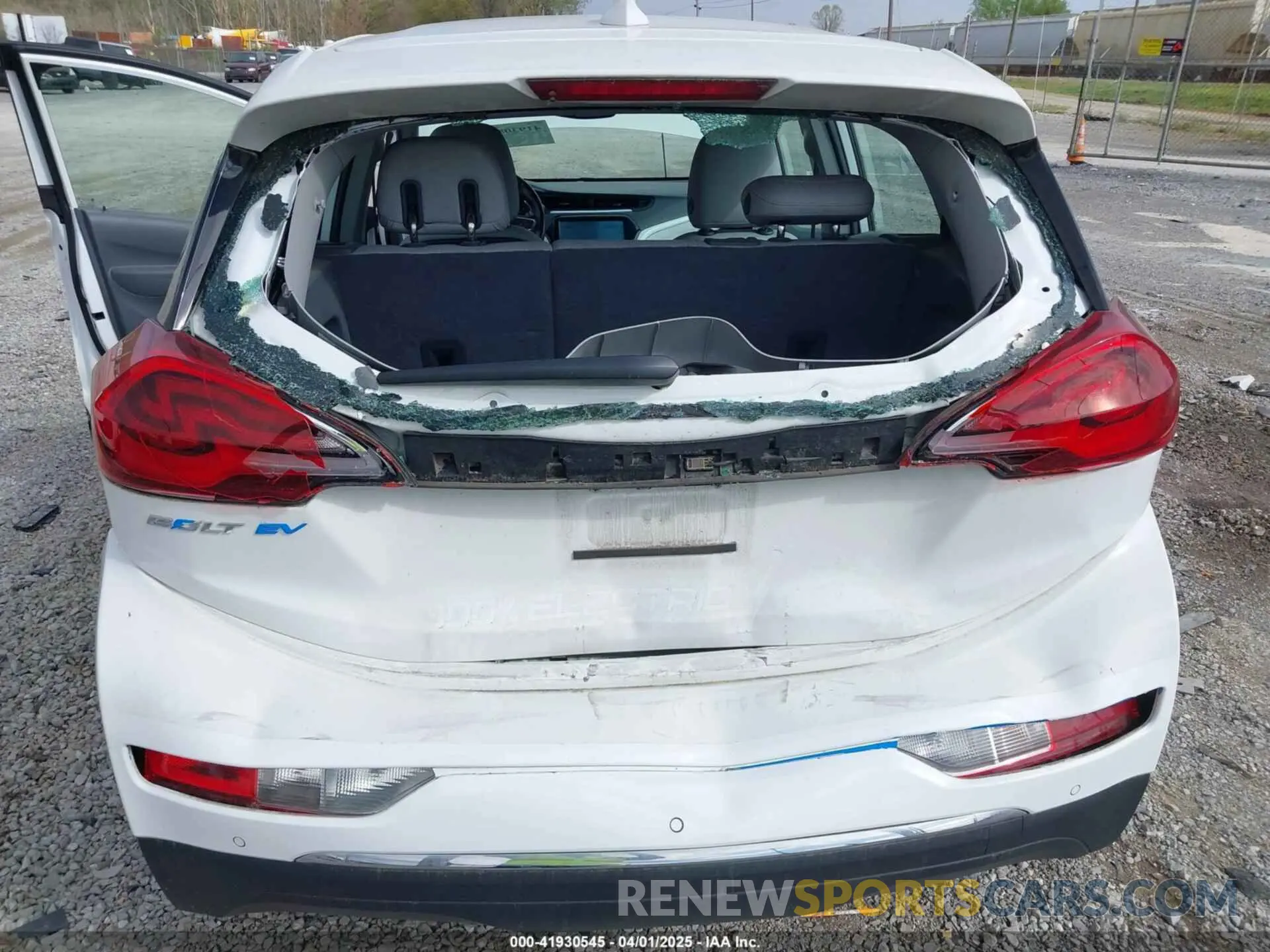 6 Photograph of a damaged car 1G1FY6S02L4137403 CHEVROLET BOLT EV 2020