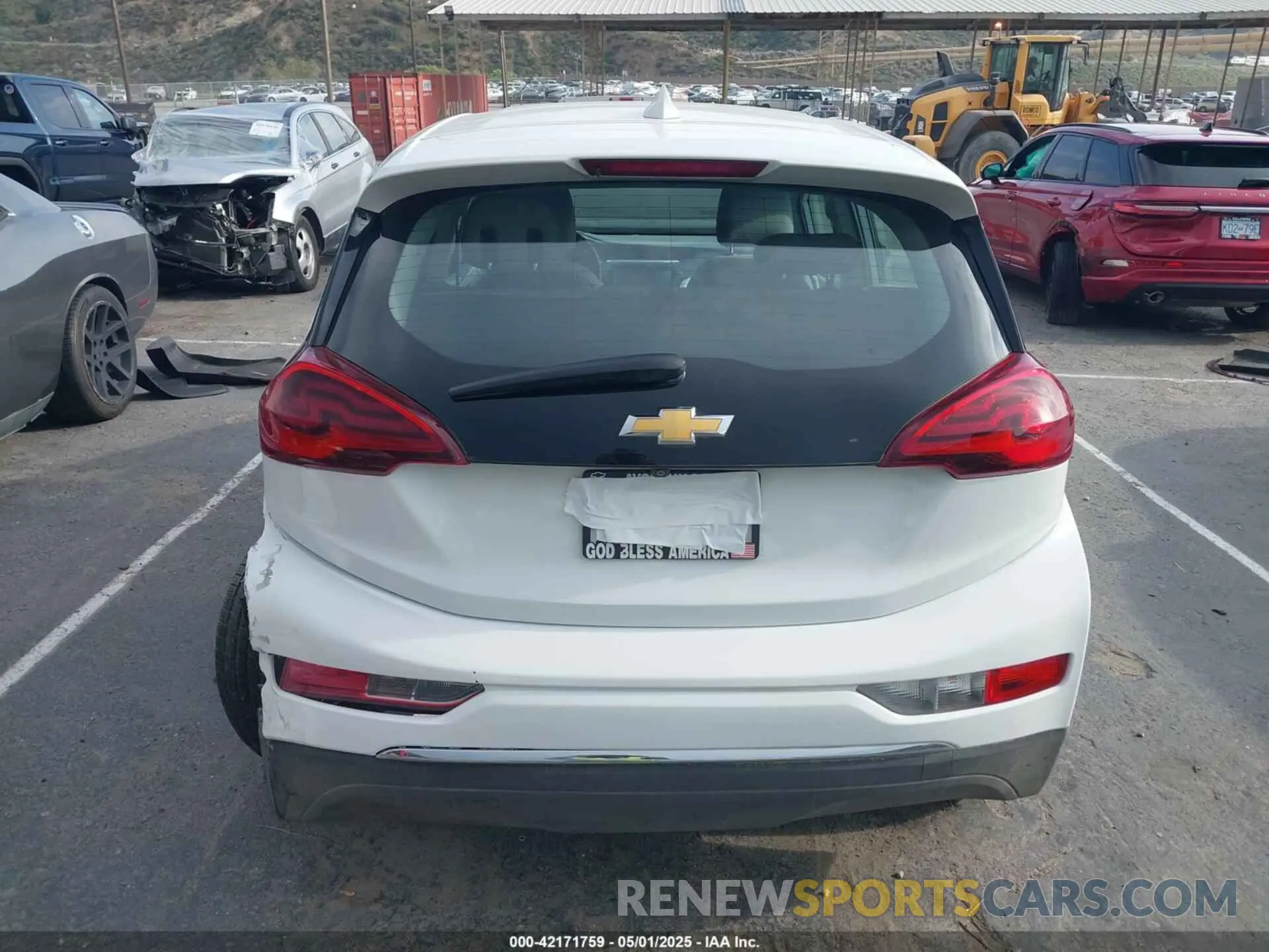 15 Photograph of a damaged car 1G1FY6S02L4147364 CHEVROLET BOLT EV 2020