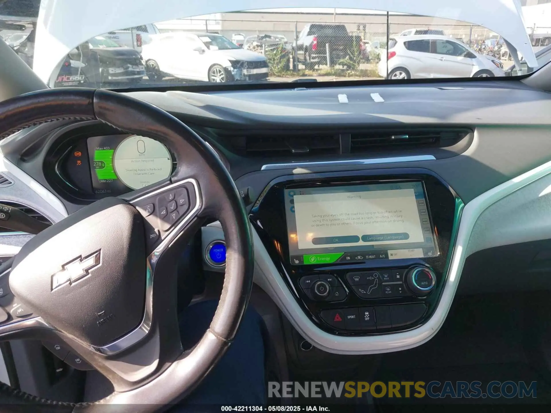 19 Photograph of a damaged car 1G1FY6S03L4132176 CHEVROLET BOLT EV 2020