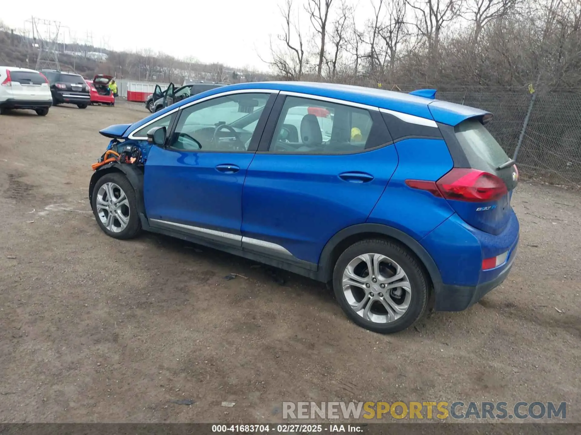 3 Photograph of a damaged car 1G1FY6S04L4114446 CHEVROLET BOLT EV 2020