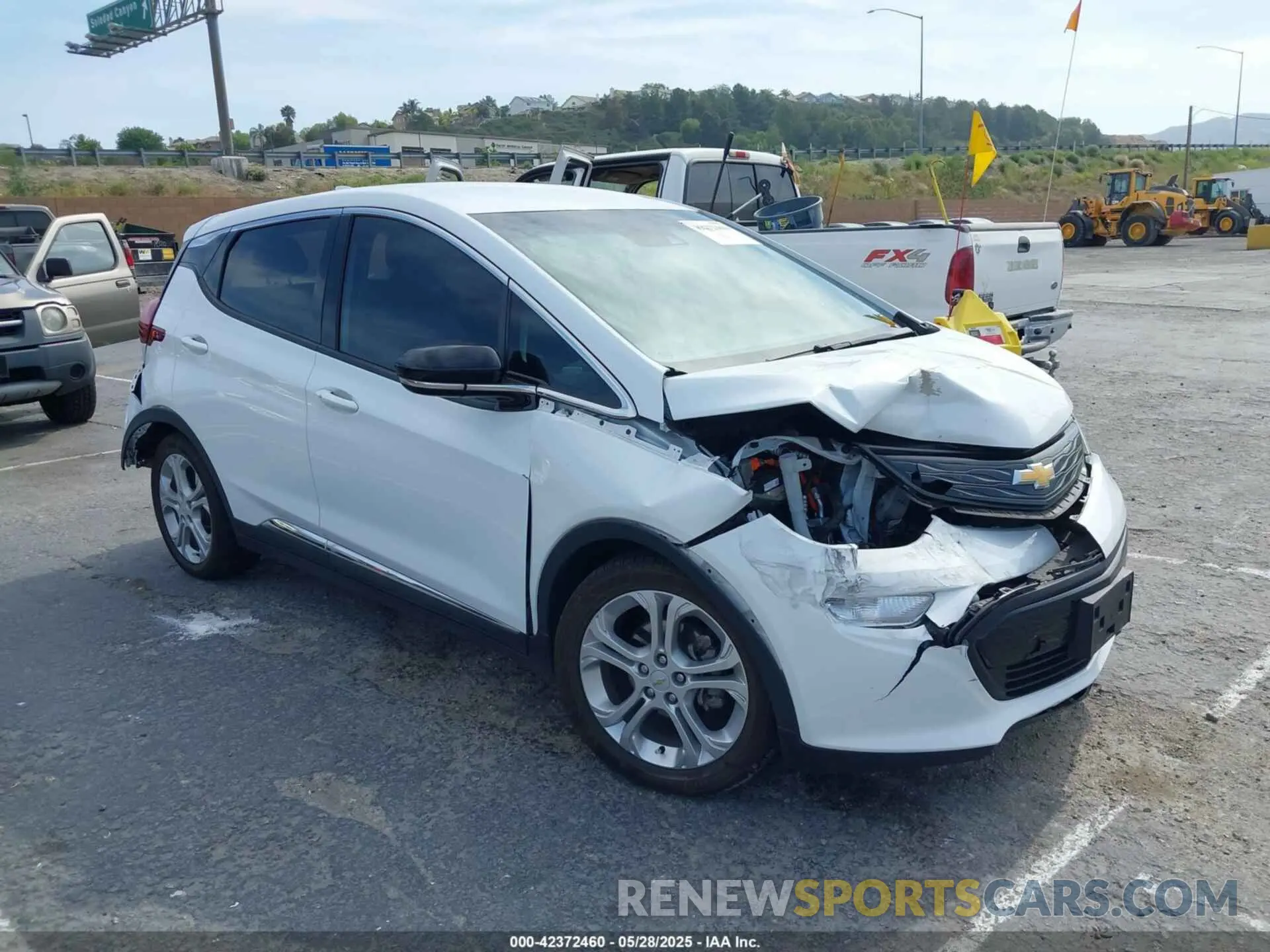1 Photograph of a damaged car 1G1FY6S06L4129658 CHEVROLET BOLT EV 2020