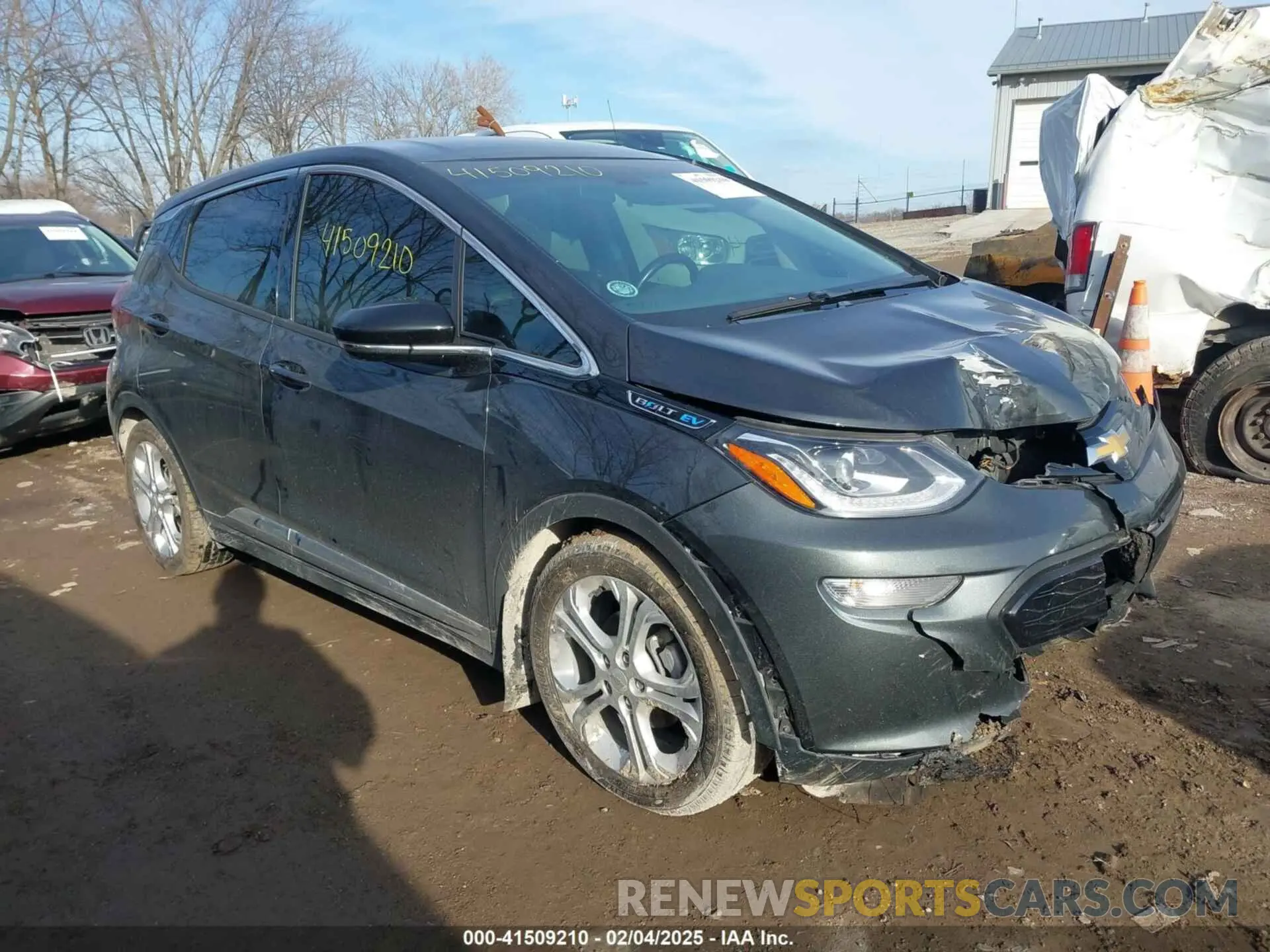 1 Photograph of a damaged car 1G1FY6S07L4127305 CHEVROLET BOLT EV 2020