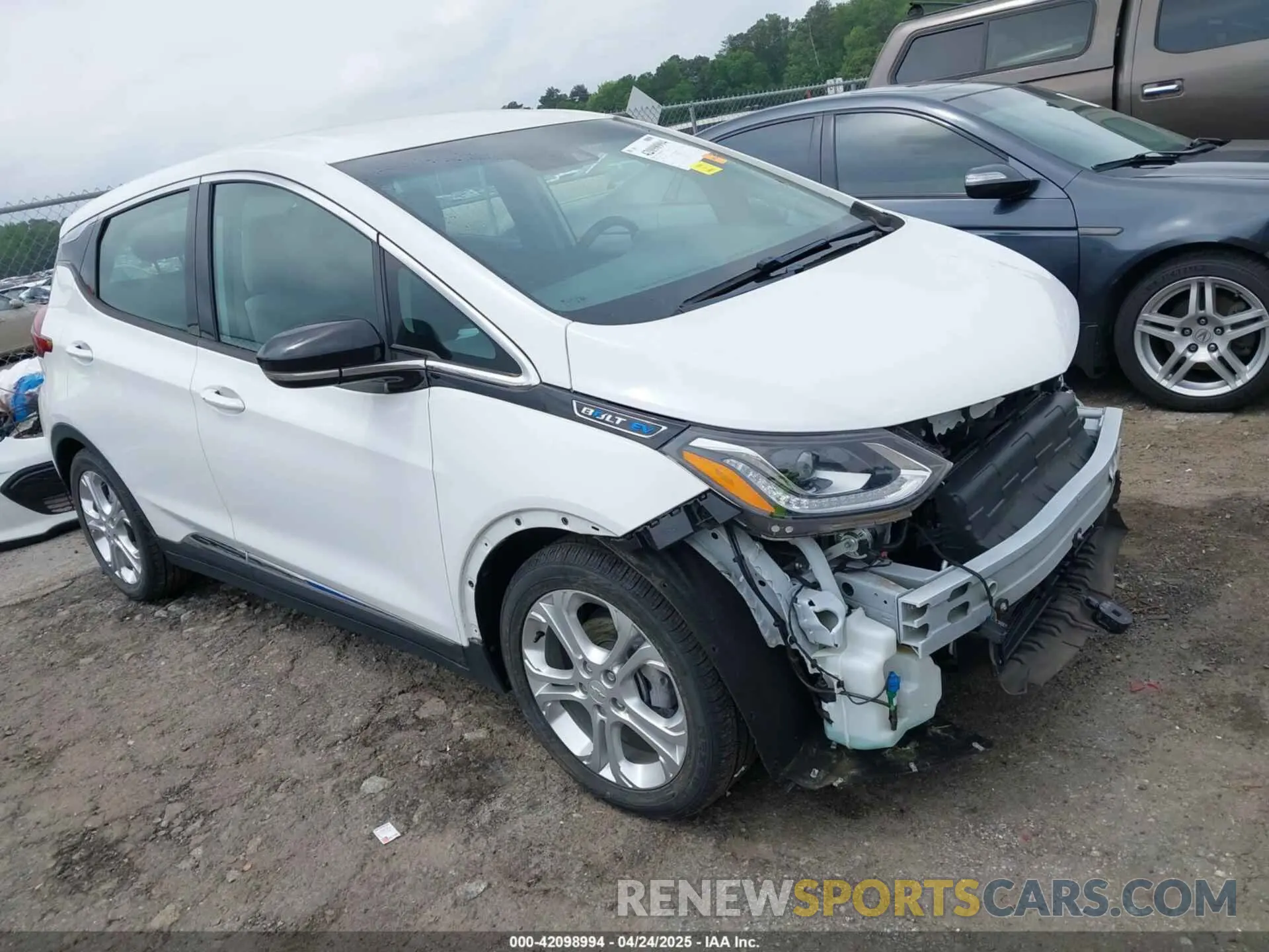 1 Photograph of a damaged car 1G1FY6S07L4145819 CHEVROLET BOLT EV 2020
