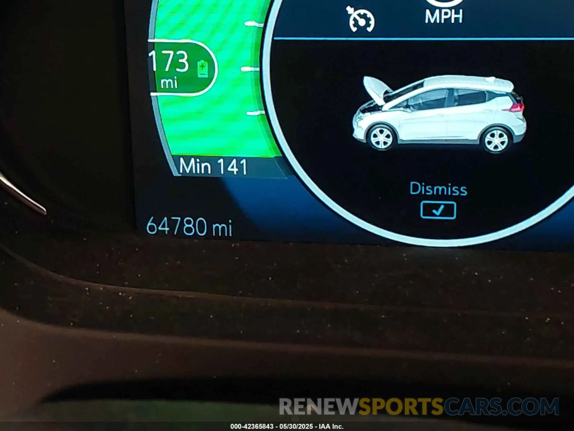 15 Photograph of a damaged car 1G1FY6S07L4150373 CHEVROLET BOLT EV 2020