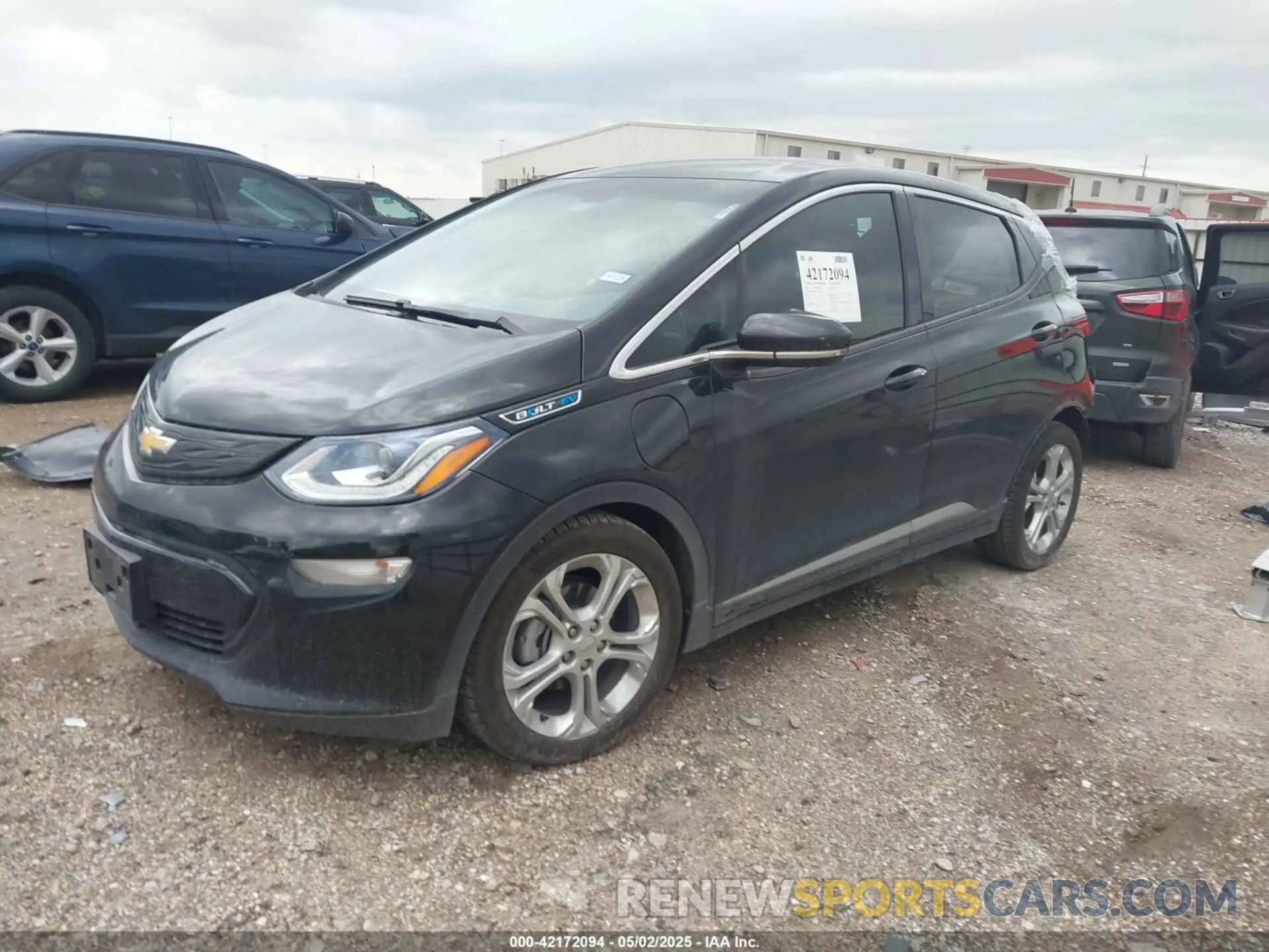 2 Photograph of a damaged car 1G1FY6S08L4106463 CHEVROLET BOLT EV 2020