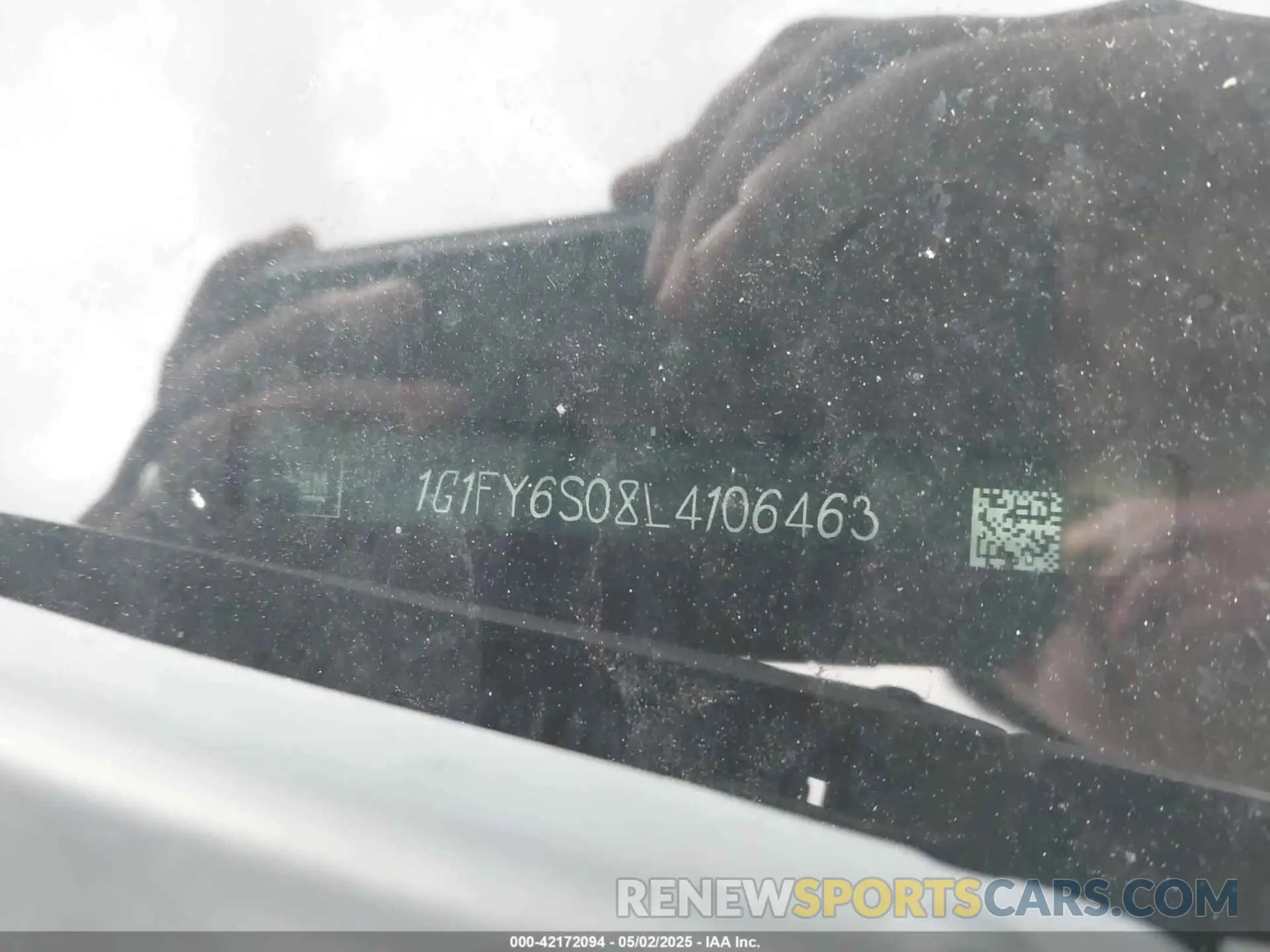 9 Photograph of a damaged car 1G1FY6S08L4106463 CHEVROLET BOLT EV 2020