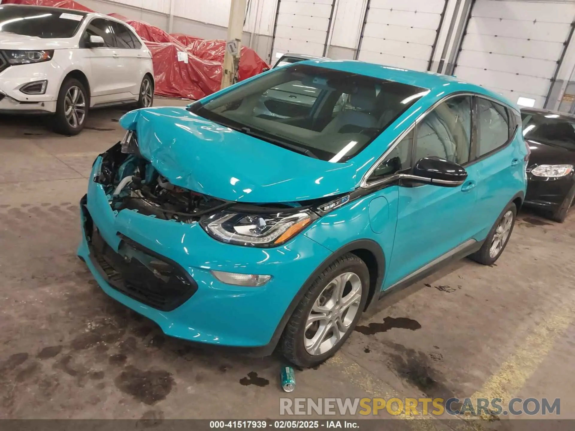 2 Photograph of a damaged car 1G1FY6S09L4137351 CHEVROLET BOLT EV 2020