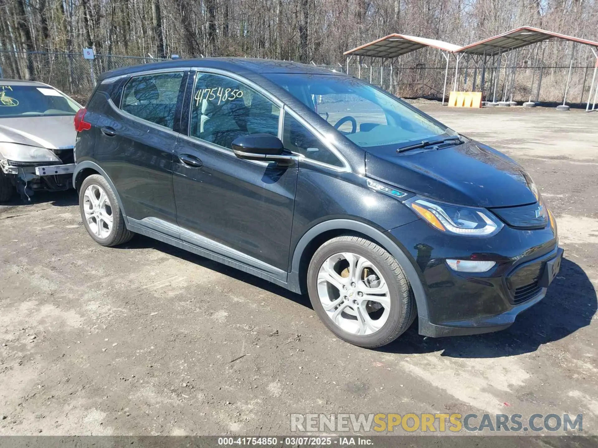 1 Photograph of a damaged car 1G1FY6S09L4143893 CHEVROLET BOLT EV 2020