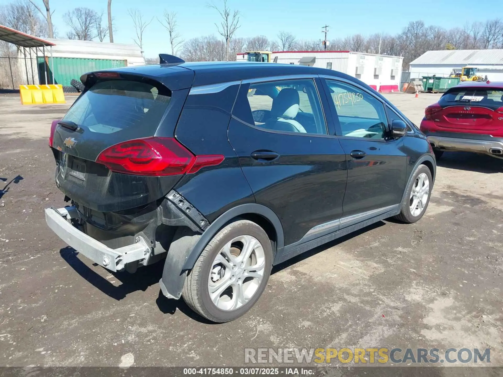 4 Photograph of a damaged car 1G1FY6S09L4143893 CHEVROLET BOLT EV 2020