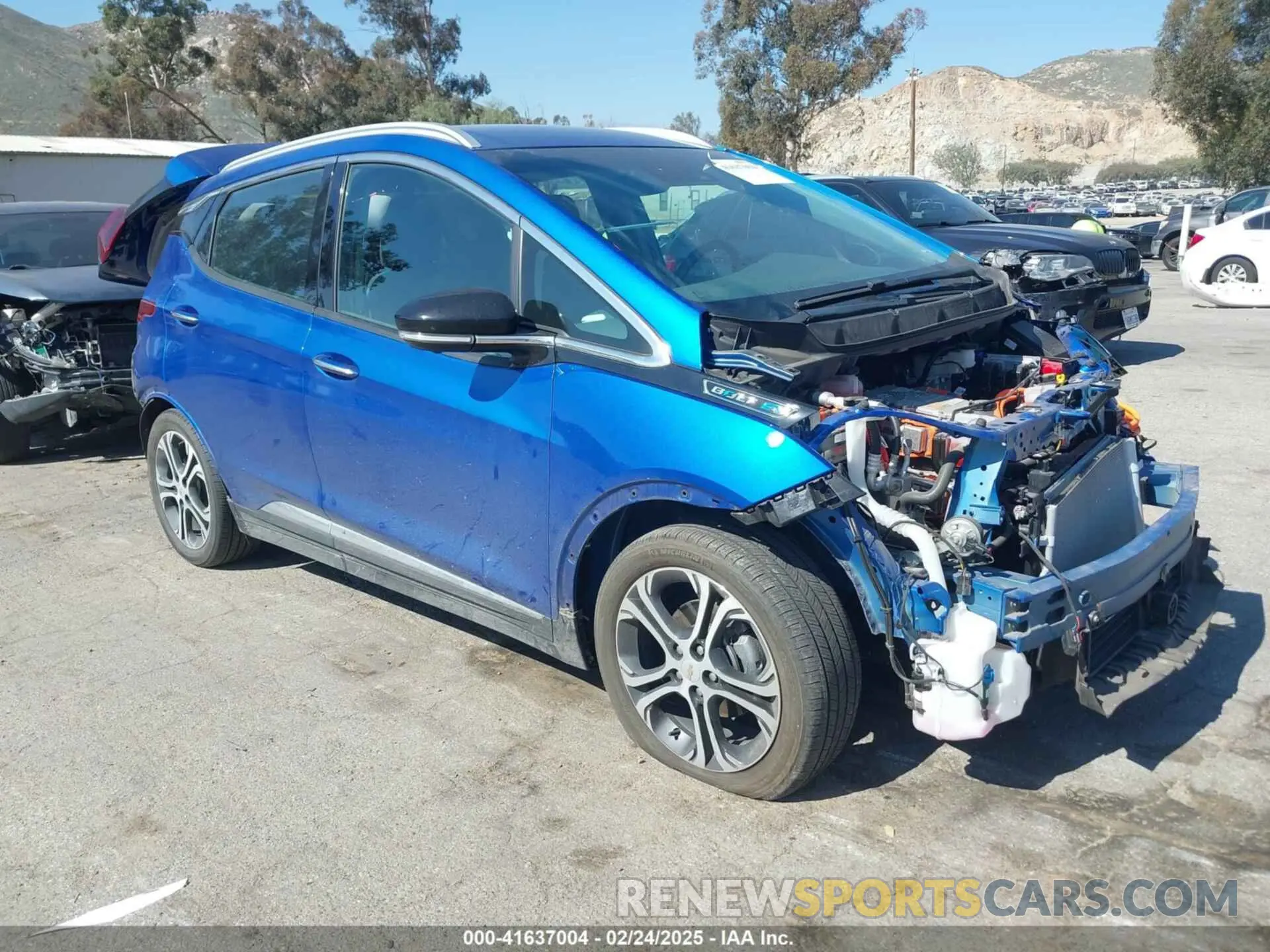 1 Photograph of a damaged car 1G1FZ6S04L4125895 CHEVROLET BOLT EV 2020