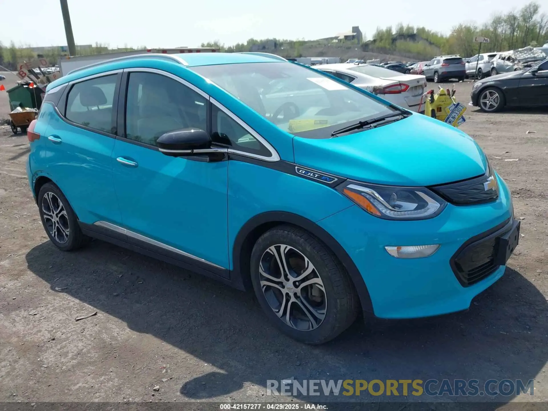 1 Photograph of a damaged car 1G1FZ6S05L4114842 CHEVROLET BOLT EV 2020