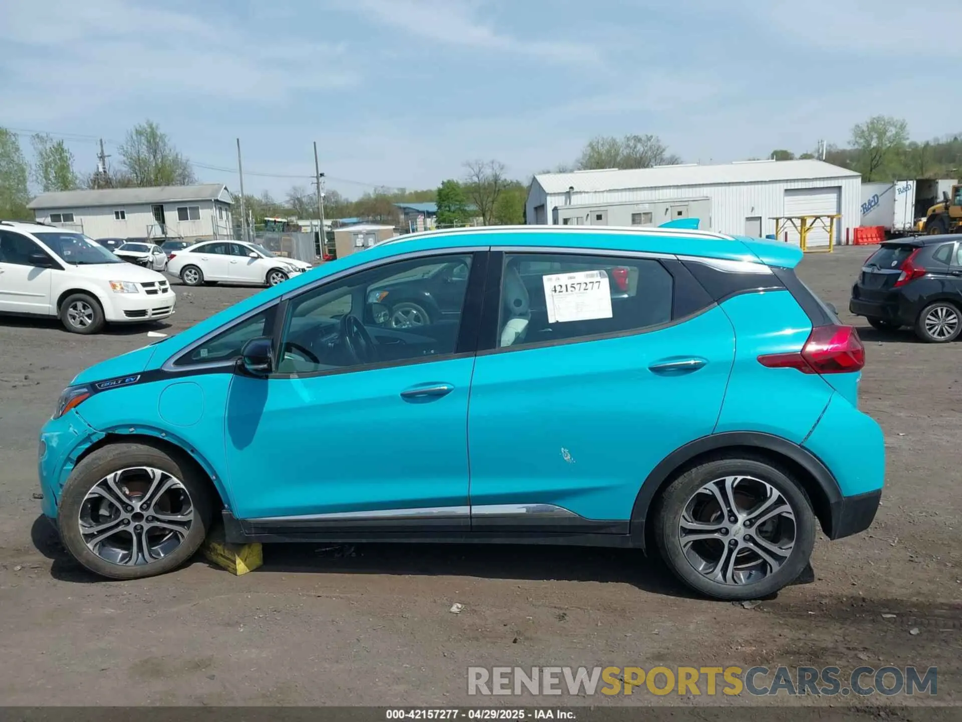 14 Photograph of a damaged car 1G1FZ6S05L4114842 CHEVROLET BOLT EV 2020