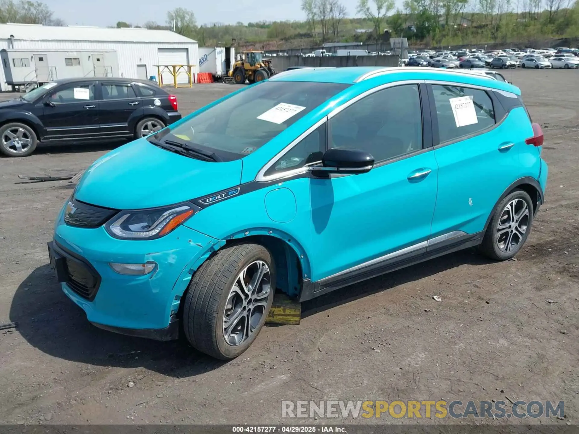 2 Photograph of a damaged car 1G1FZ6S05L4114842 CHEVROLET BOLT EV 2020