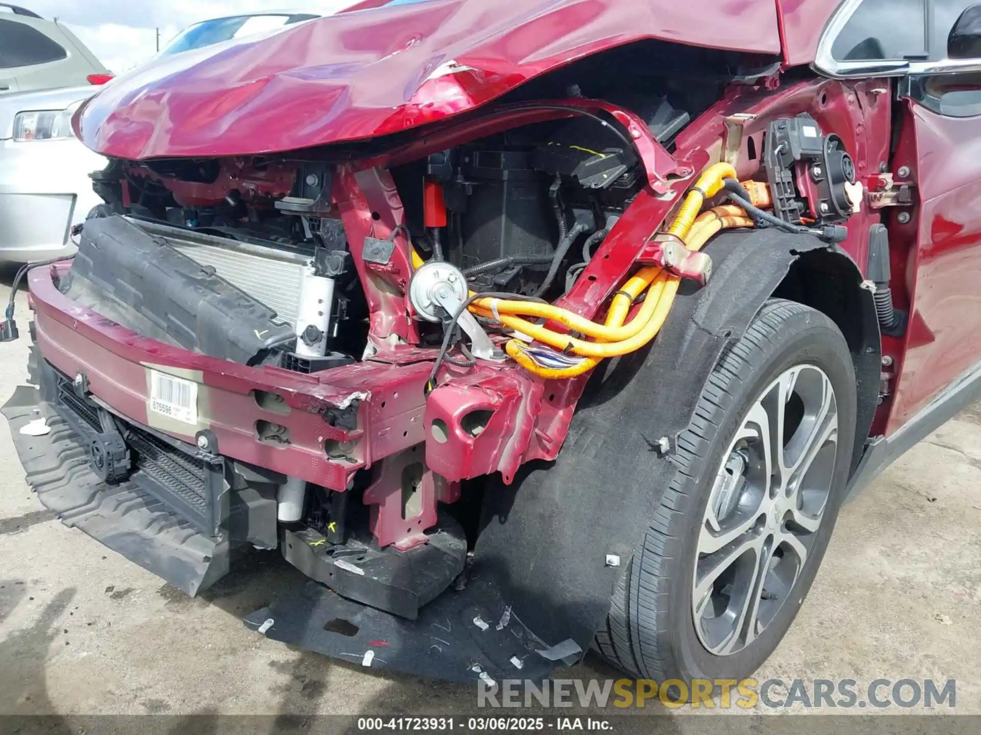 20 Photograph of a damaged car 1G1FZ6S07L4144327 CHEVROLET BOLT EV 2020