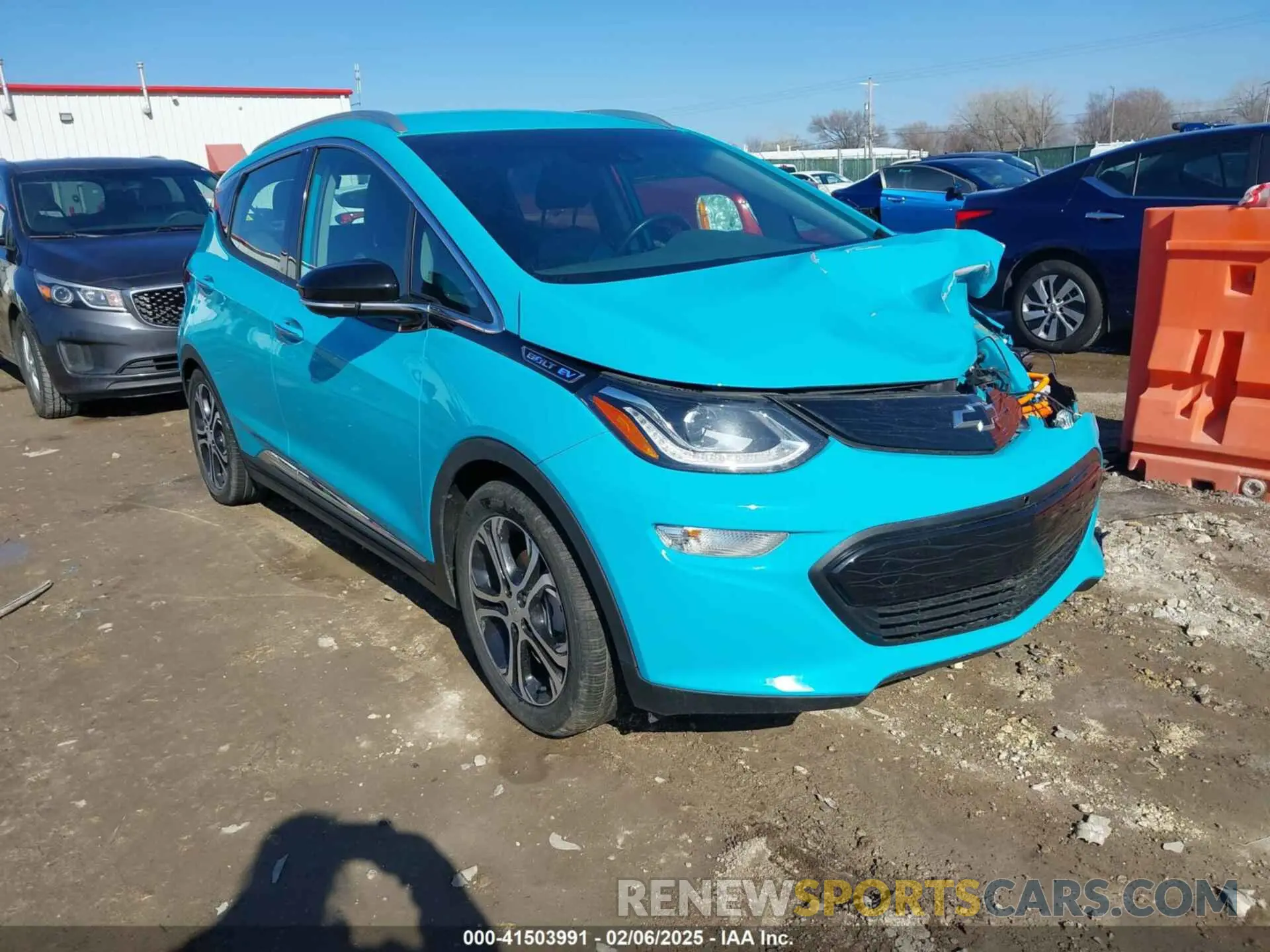 1 Photograph of a damaged car 1G1FZ6S0XL4121012 CHEVROLET BOLT EV 2020