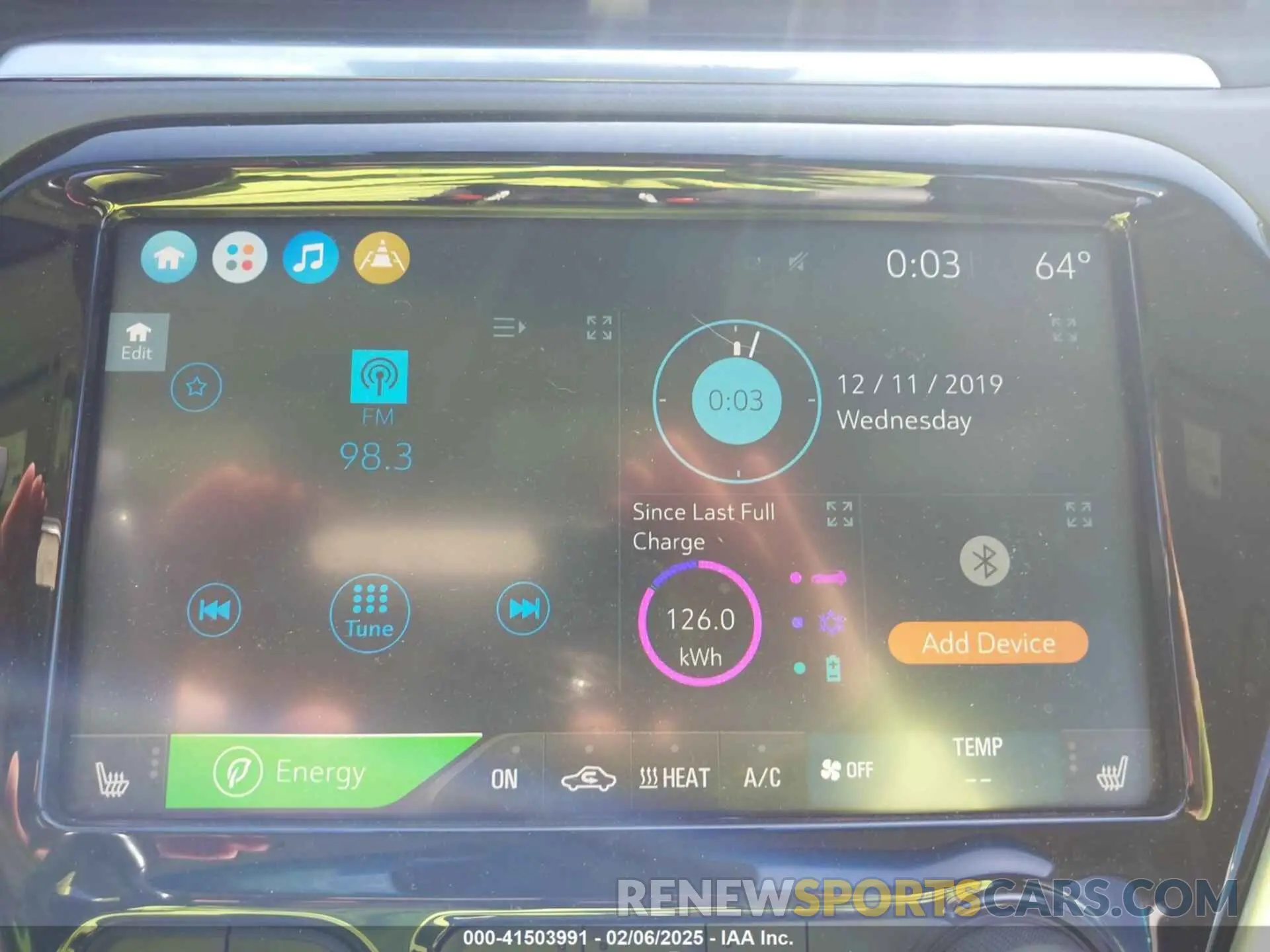18 Photograph of a damaged car 1G1FZ6S0XL4121012 CHEVROLET BOLT EV 2020