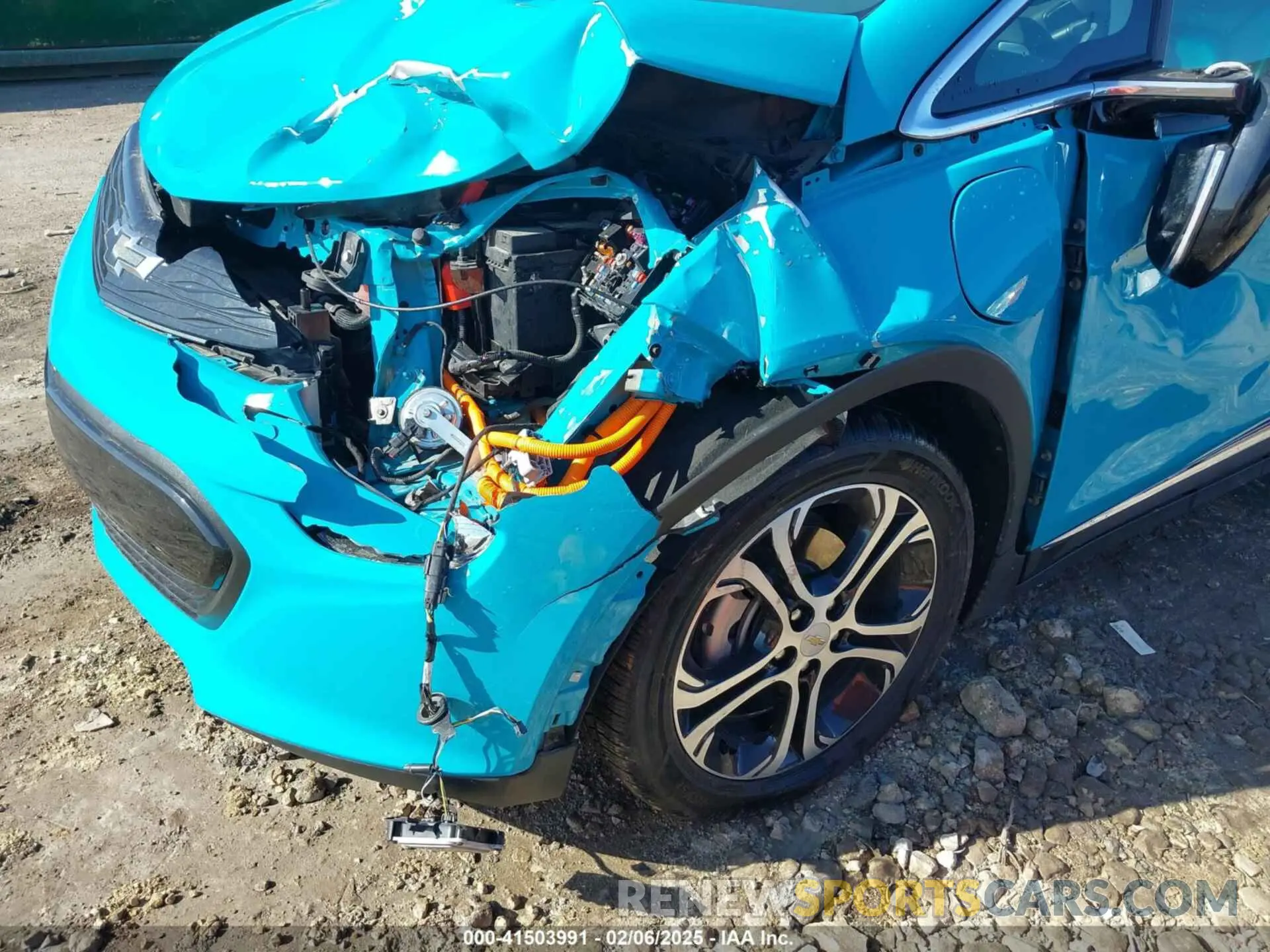 6 Photograph of a damaged car 1G1FZ6S0XL4121012 CHEVROLET BOLT EV 2020