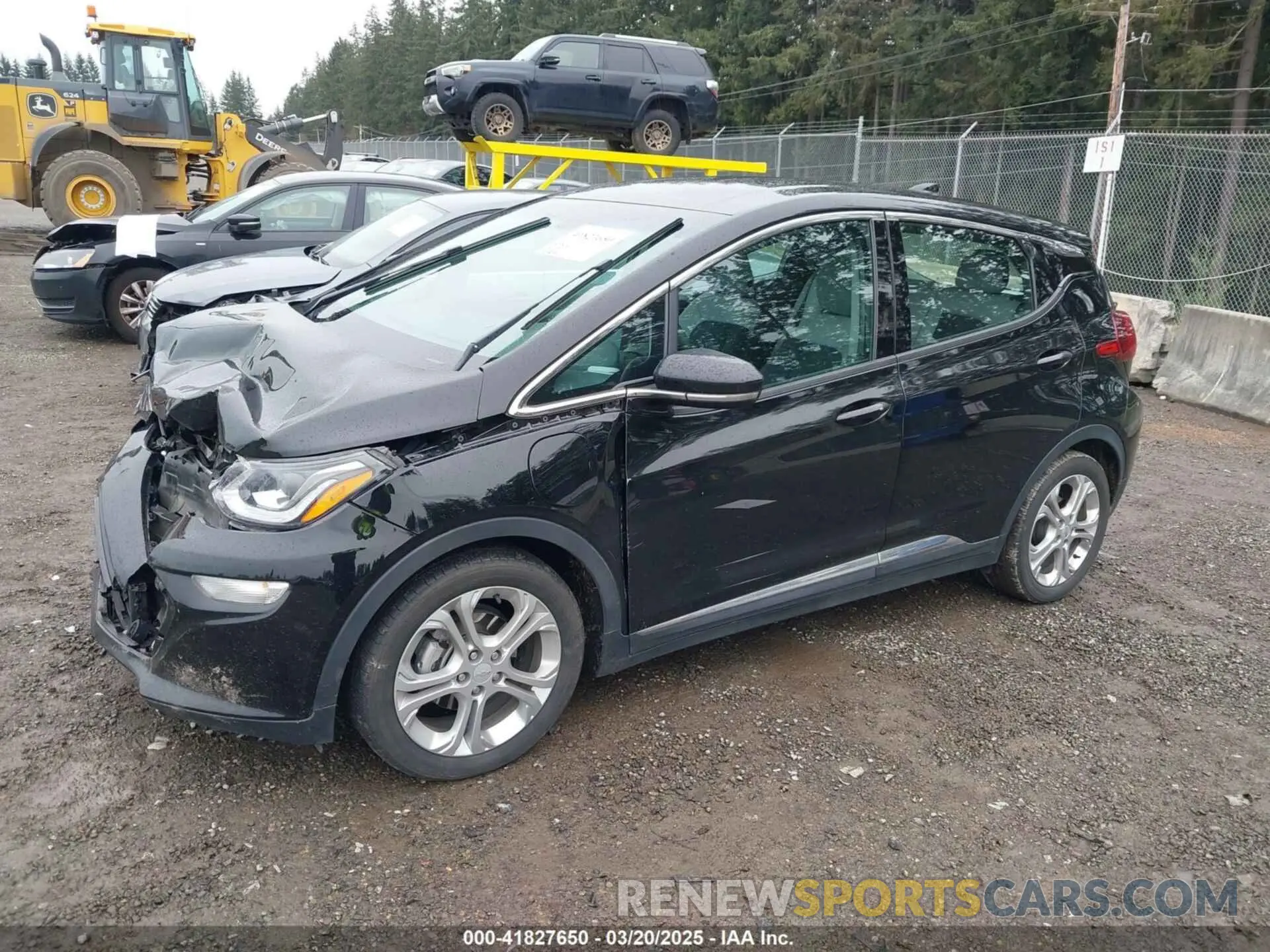2 Photograph of a damaged car 1G1FW6S08M4104963 CHEVROLET BOLT EV 2021