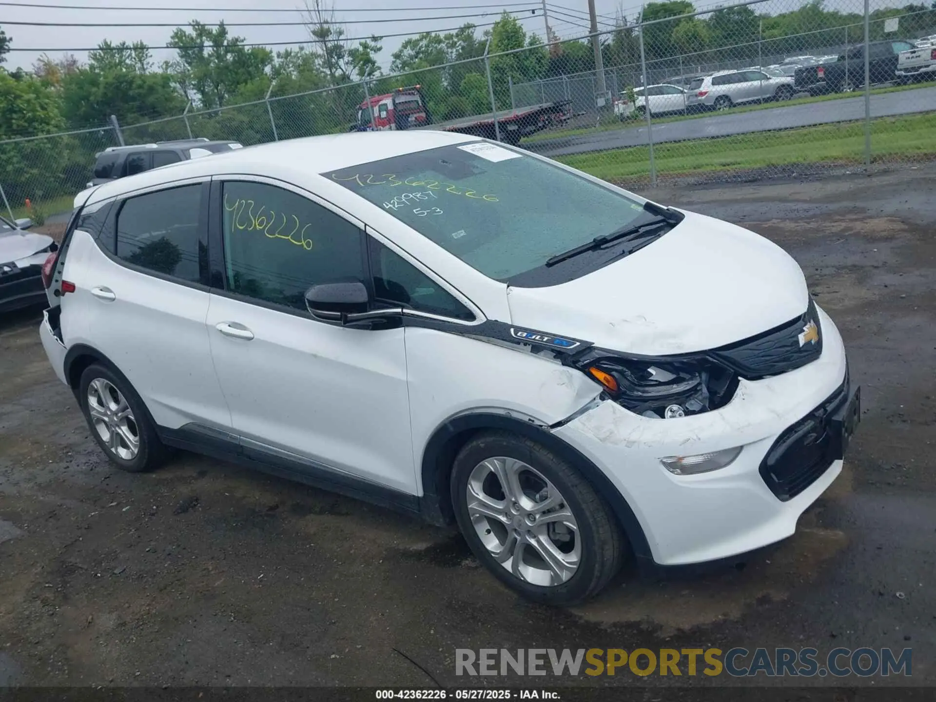 1 Photograph of a damaged car 1G1FY6S05M4101349 CHEVROLET BOLT EV 2021
