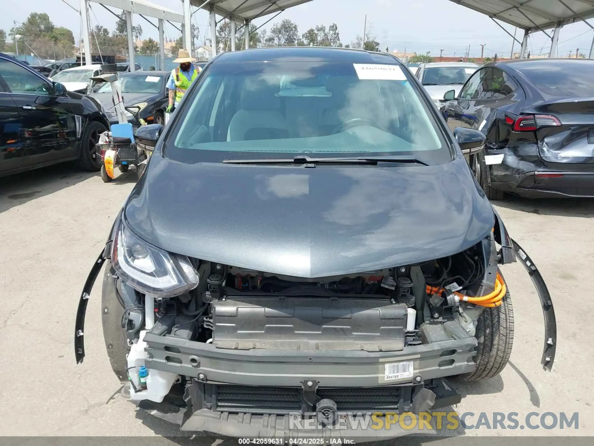 13 Photograph of a damaged car 1G1FY6S05M4112478 CHEVROLET BOLT EV 2021