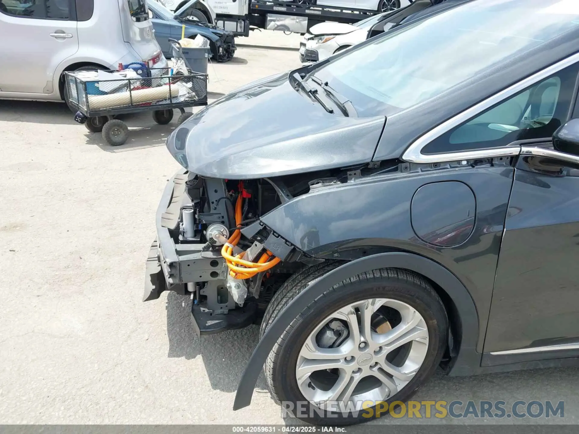 6 Photograph of a damaged car 1G1FY6S05M4112478 CHEVROLET BOLT EV 2021