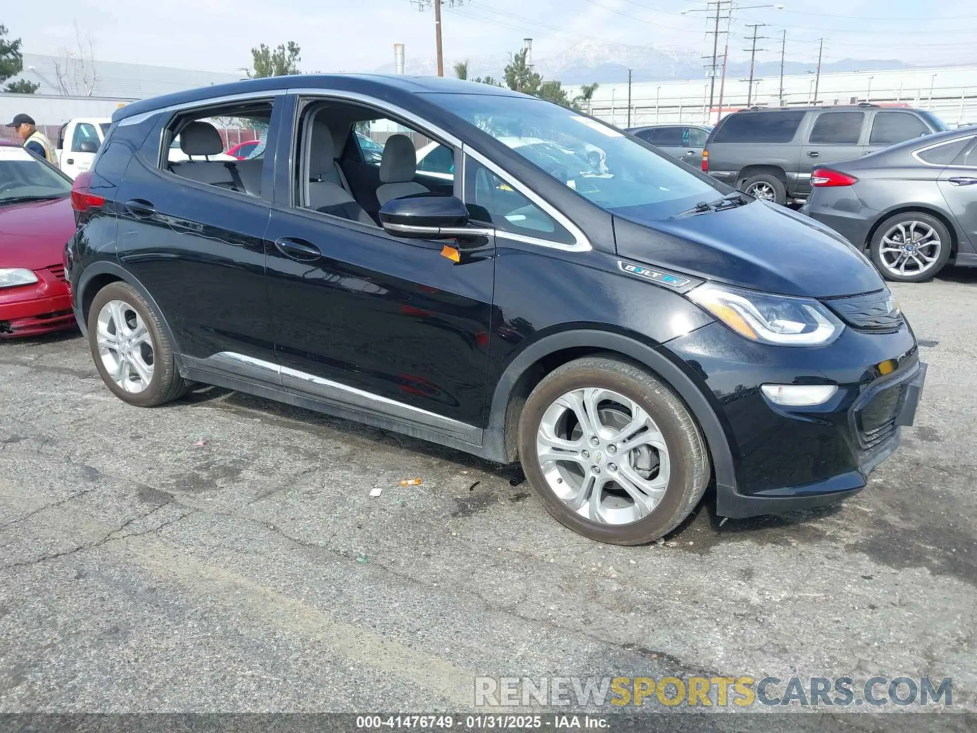1 Photograph of a damaged car 1G1FY6S06M4101487 CHEVROLET BOLT EV 2021