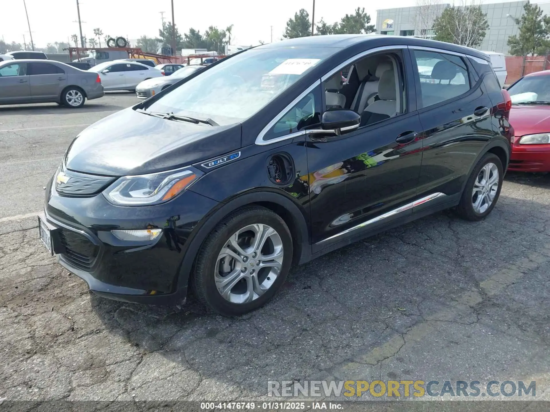 2 Photograph of a damaged car 1G1FY6S06M4101487 CHEVROLET BOLT EV 2021