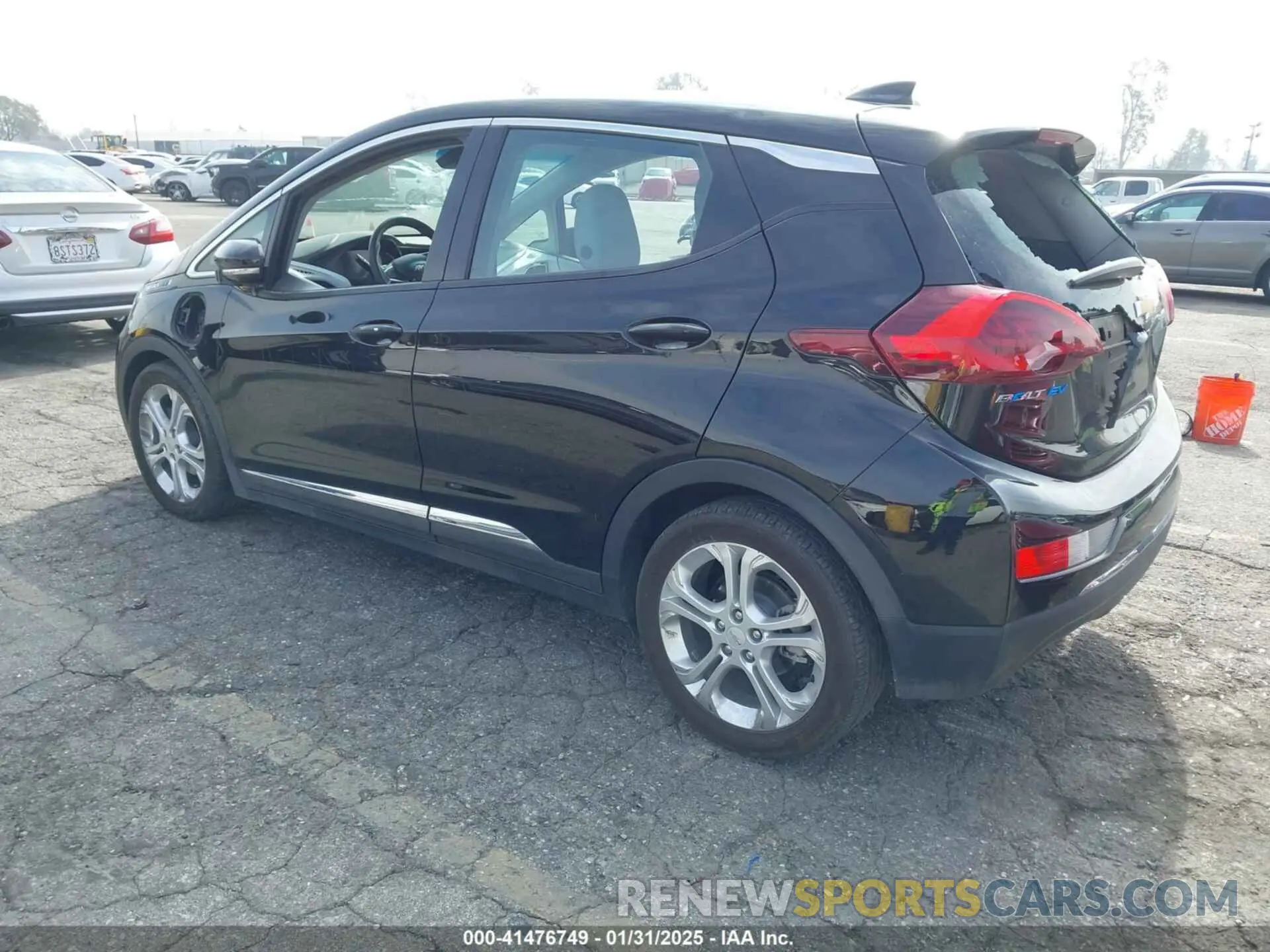 3 Photograph of a damaged car 1G1FY6S06M4101487 CHEVROLET BOLT EV 2021