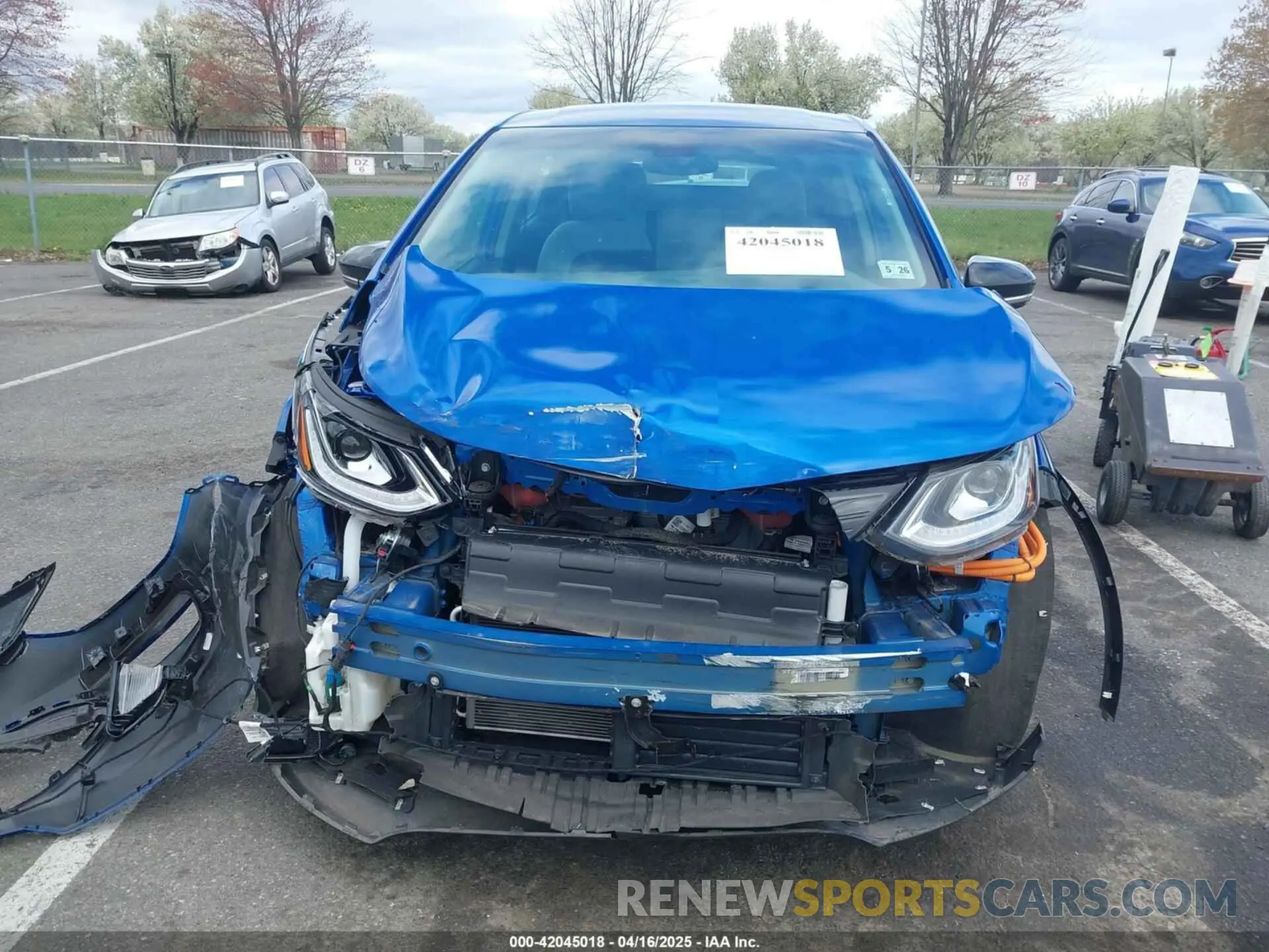 12 Photograph of a damaged car 1G1FY6S08M4112443 CHEVROLET BOLT EV 2021