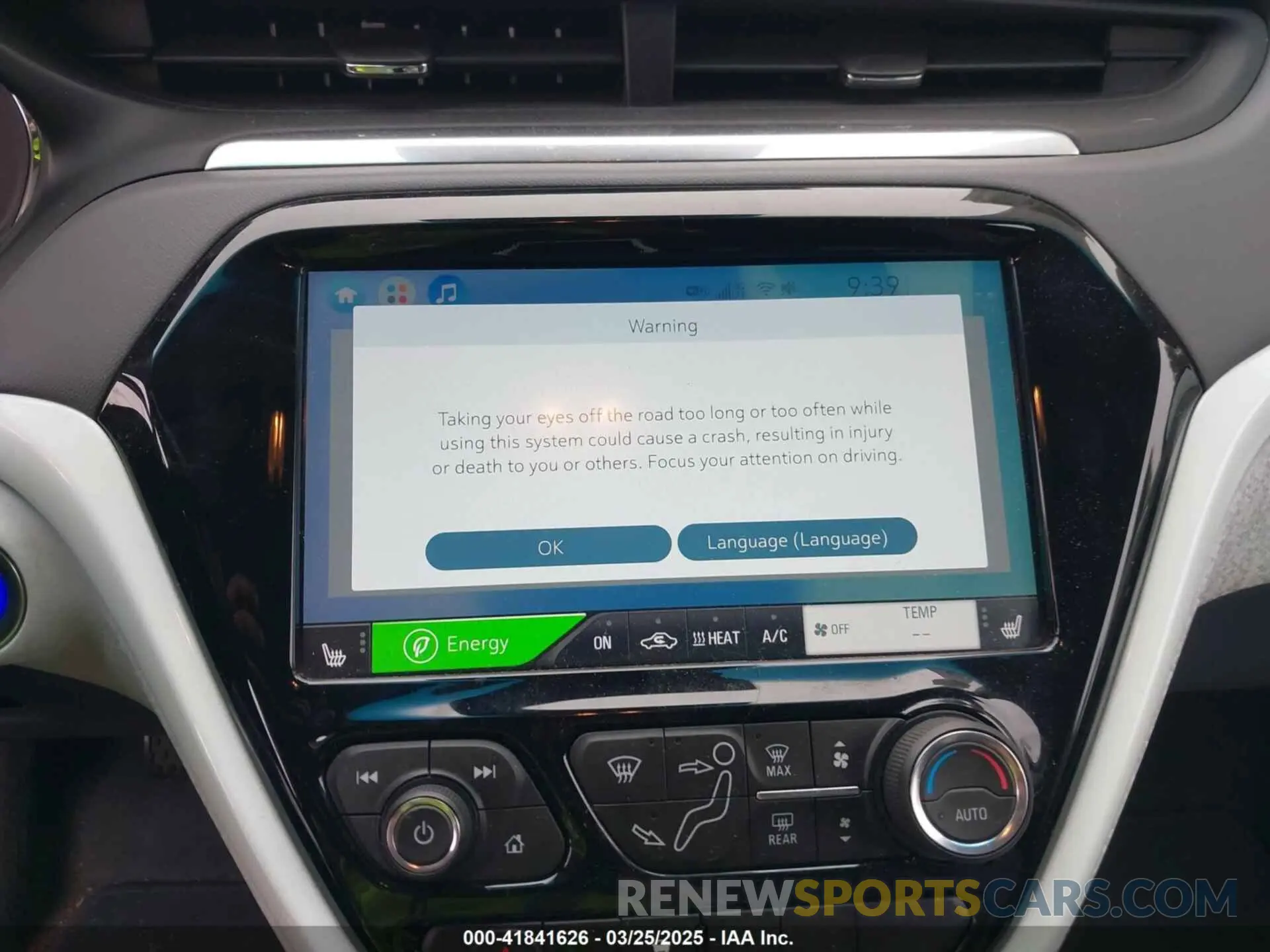 19 Photograph of a damaged car 1G1FY6S09M4106389 CHEVROLET BOLT EV 2021