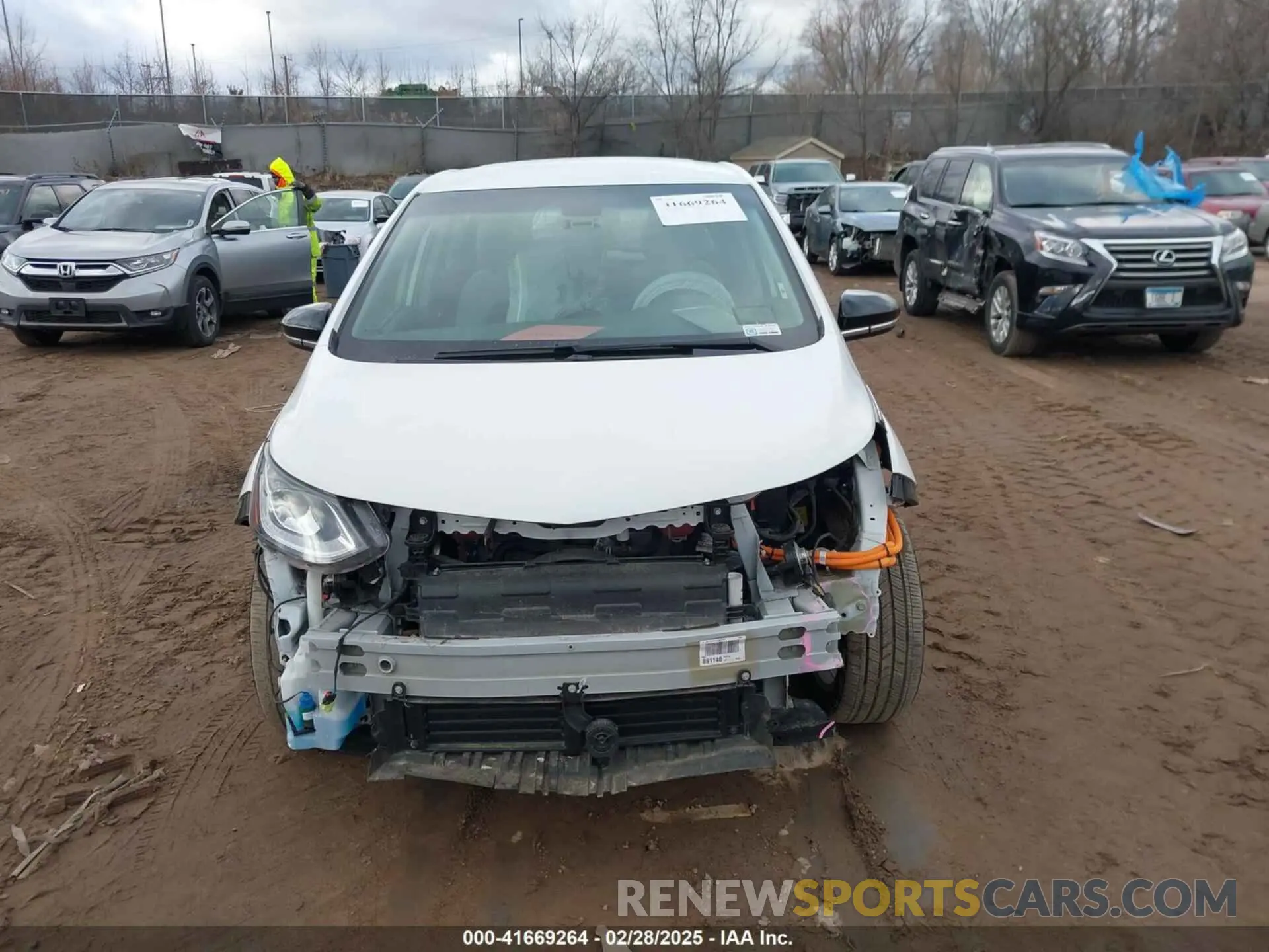 13 Photograph of a damaged car 1G1FY6S0XM4108958 CHEVROLET BOLT EV 2021