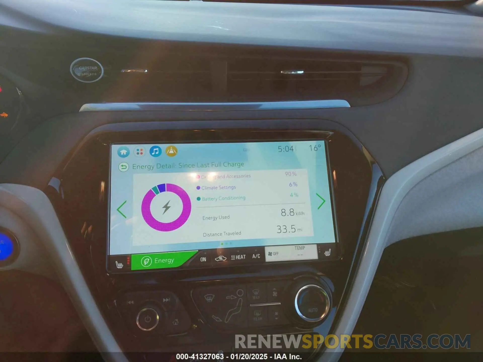 18 Photograph of a damaged car 1G1FZ6S03M4100200 CHEVROLET BOLT EV 2021