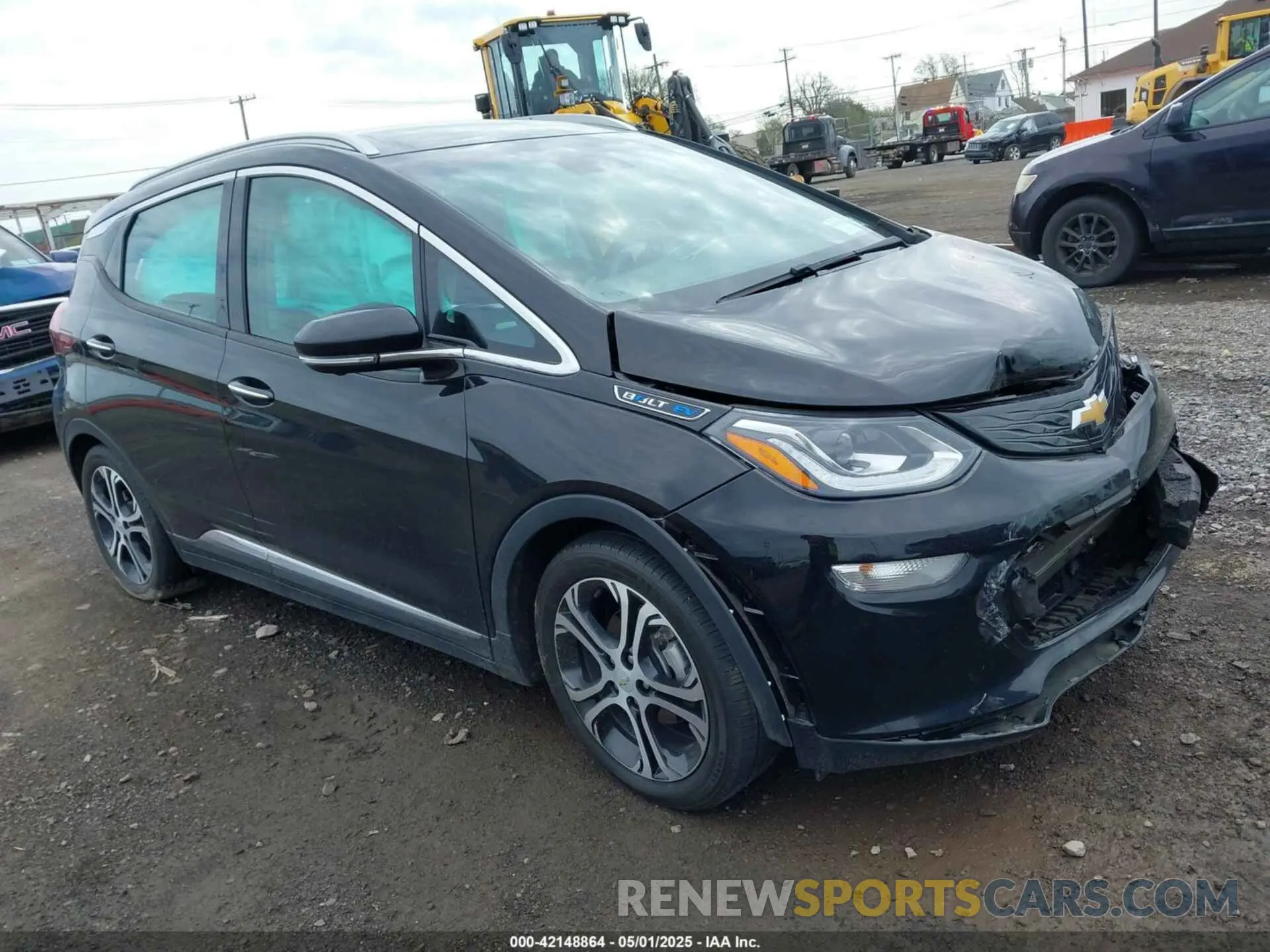 1 Photograph of a damaged car 1G1FZ6S04M4107625 CHEVROLET BOLT EV 2021