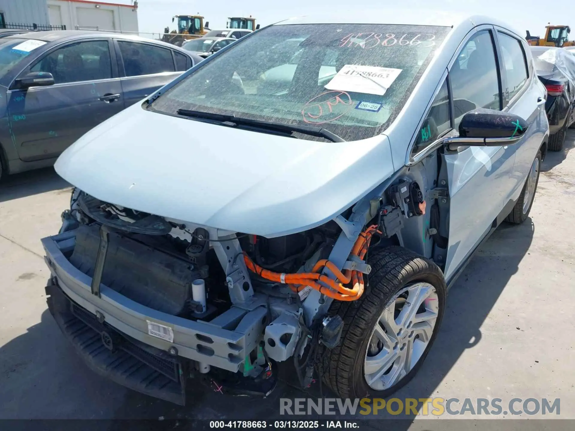 6 Photograph of a damaged car 1G1FW6S01N4127115 CHEVROLET BOLT EV 2022