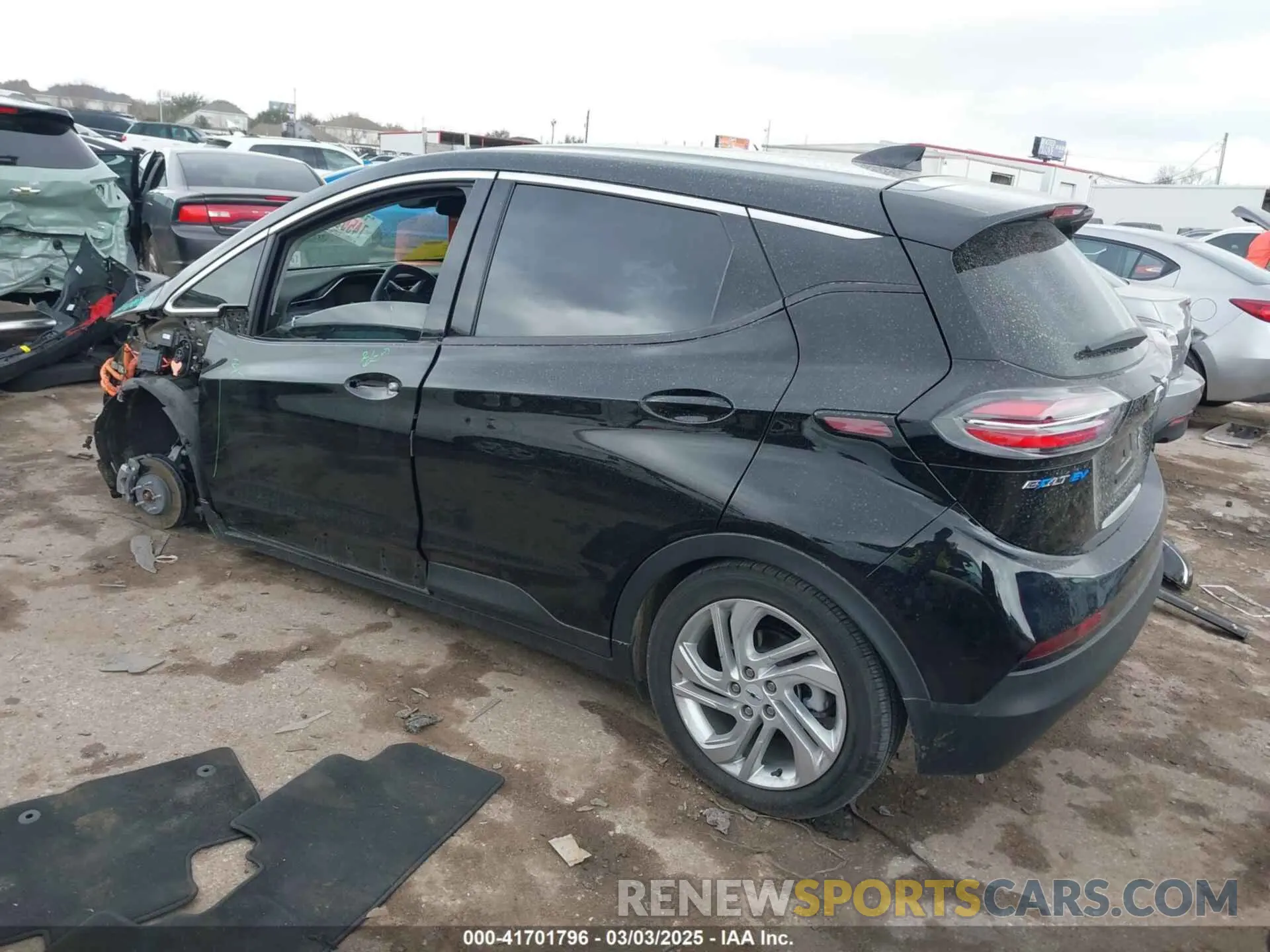 3 Photograph of a damaged car 1G1FW6S01N4128233 CHEVROLET BOLT EV 2022