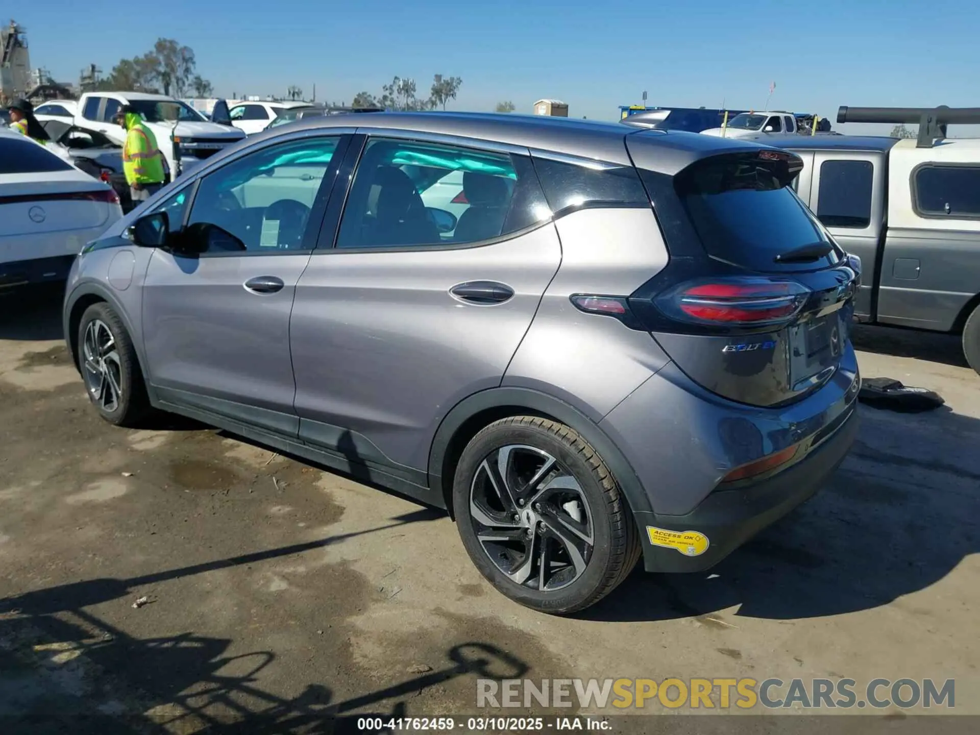 3 Photograph of a damaged car 1G1FX6S00N4104339 CHEVROLET BOLT EV 2022
