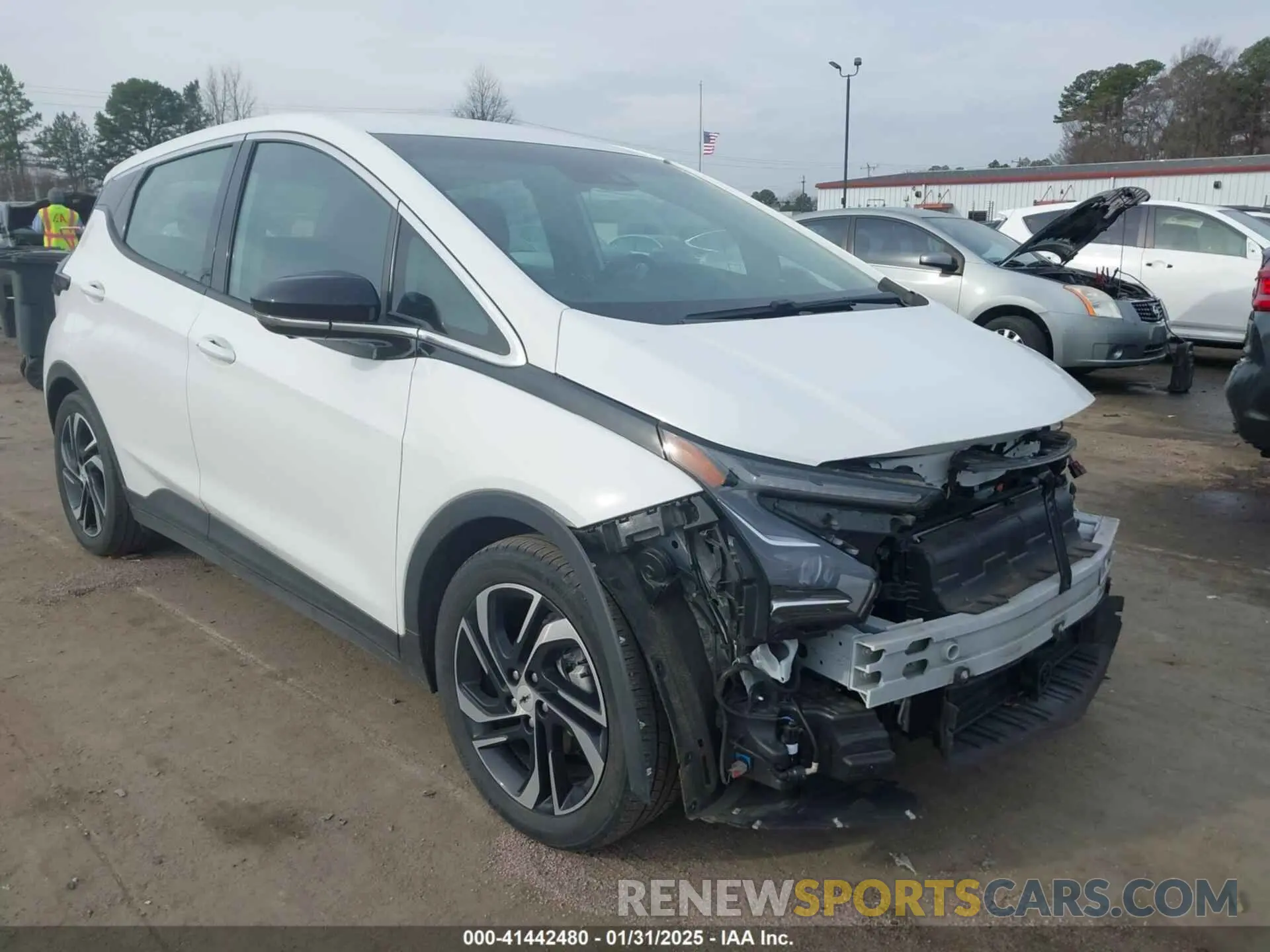 1 Photograph of a damaged car 1G1FX6S01N4102325 CHEVROLET BOLT EV 2022