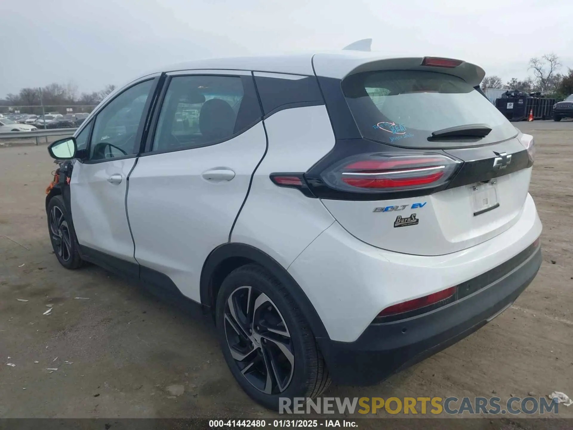 3 Photograph of a damaged car 1G1FX6S01N4102325 CHEVROLET BOLT EV 2022