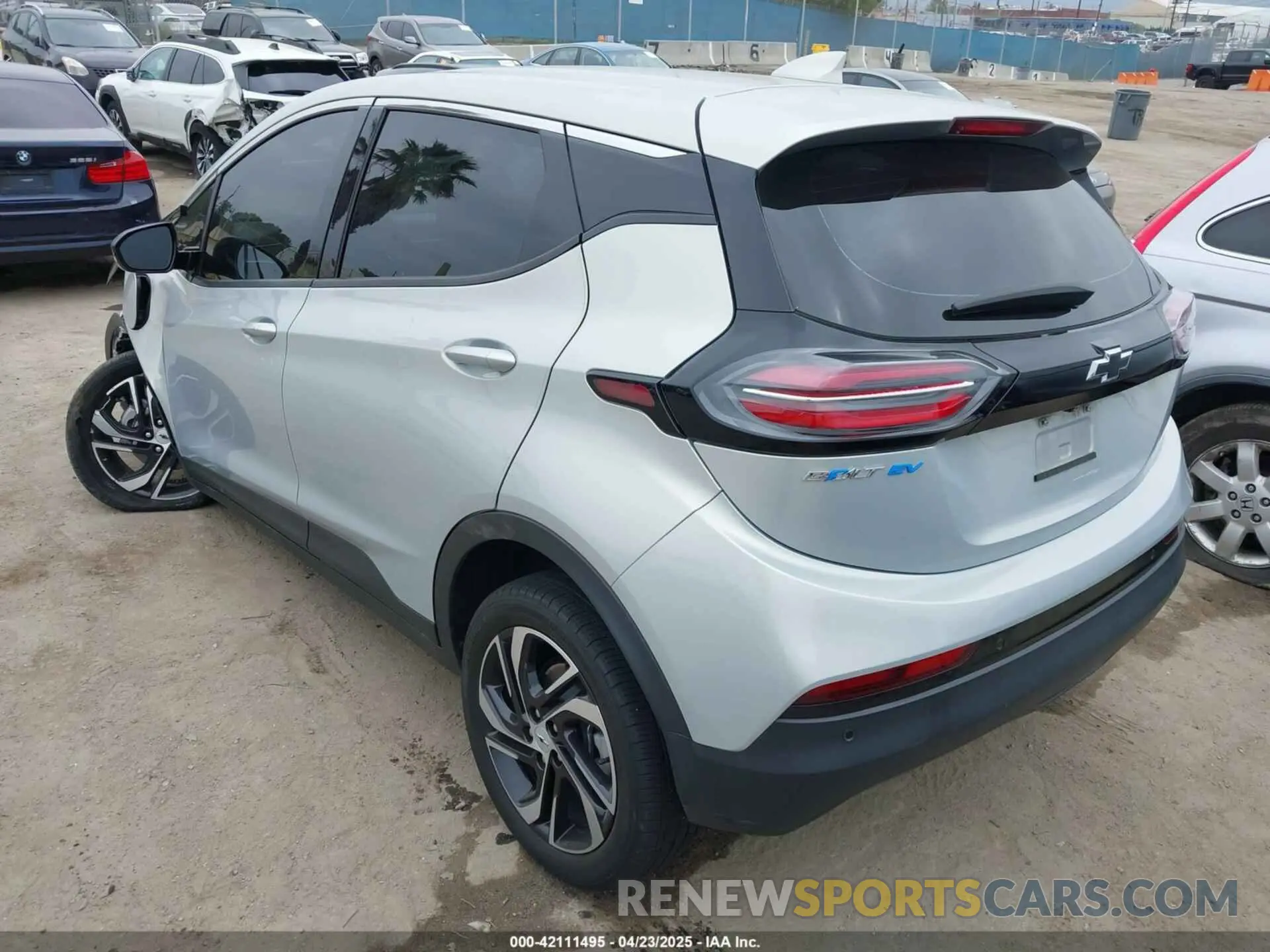3 Photograph of a damaged car 1G1FX6S07N4101406 CHEVROLET BOLT EV 2022