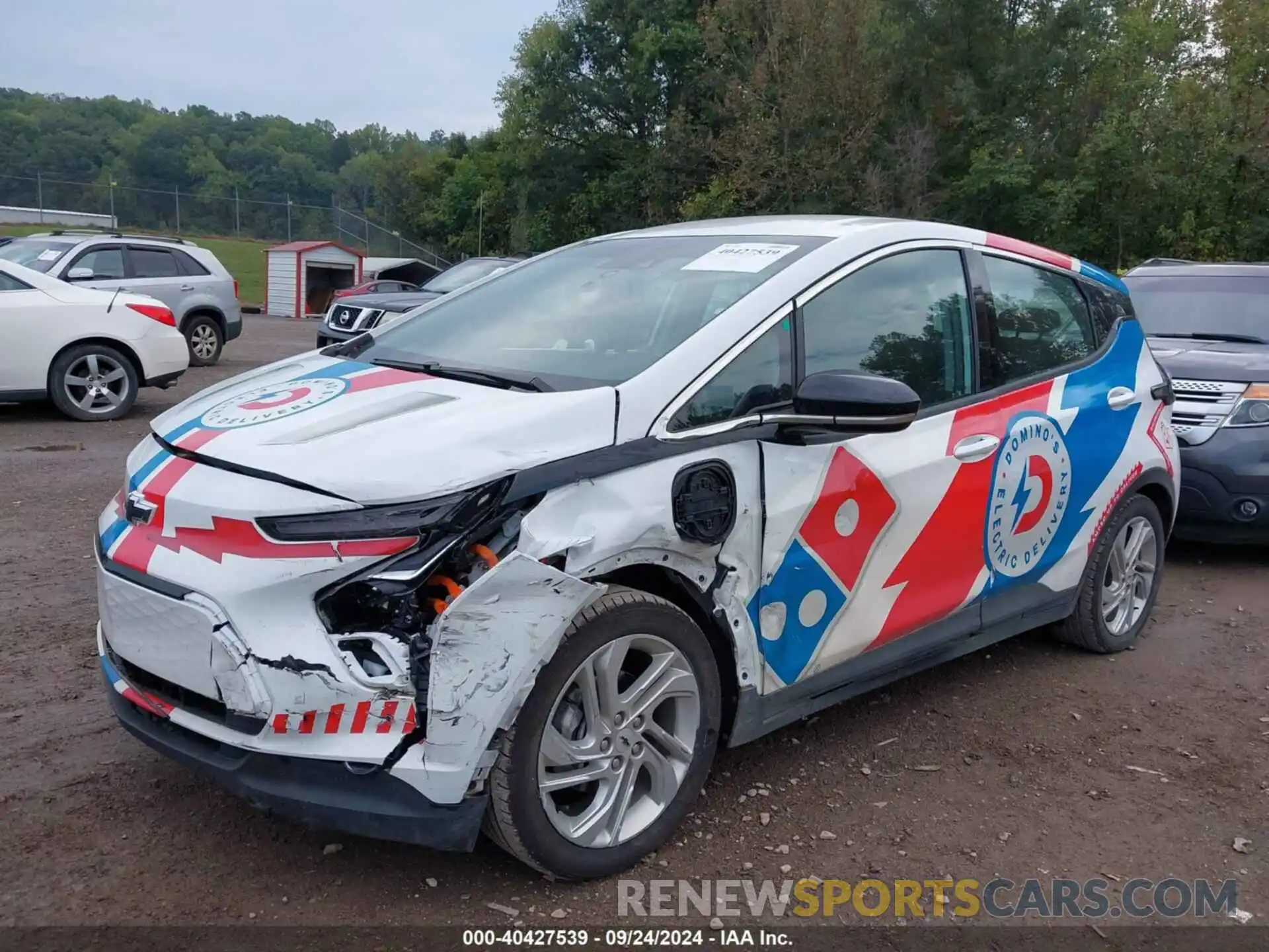 2 Photograph of a damaged car 1G1FW6S02P4171918 CHEVROLET BOLT EV 2023