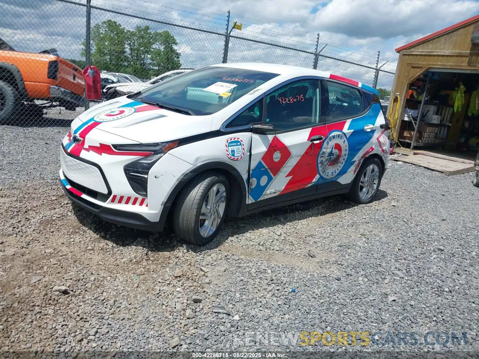 2 Photograph of a damaged car 1G1FW6S04P4104897 CHEVROLET BOLT EV 2023