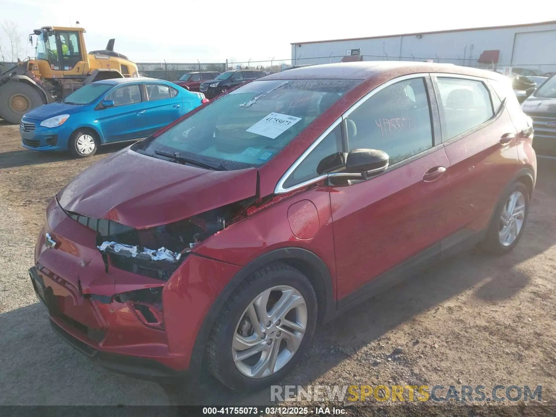 2 Photograph of a damaged car 1G1FW6S05P4134670 CHEVROLET BOLT EV 2023