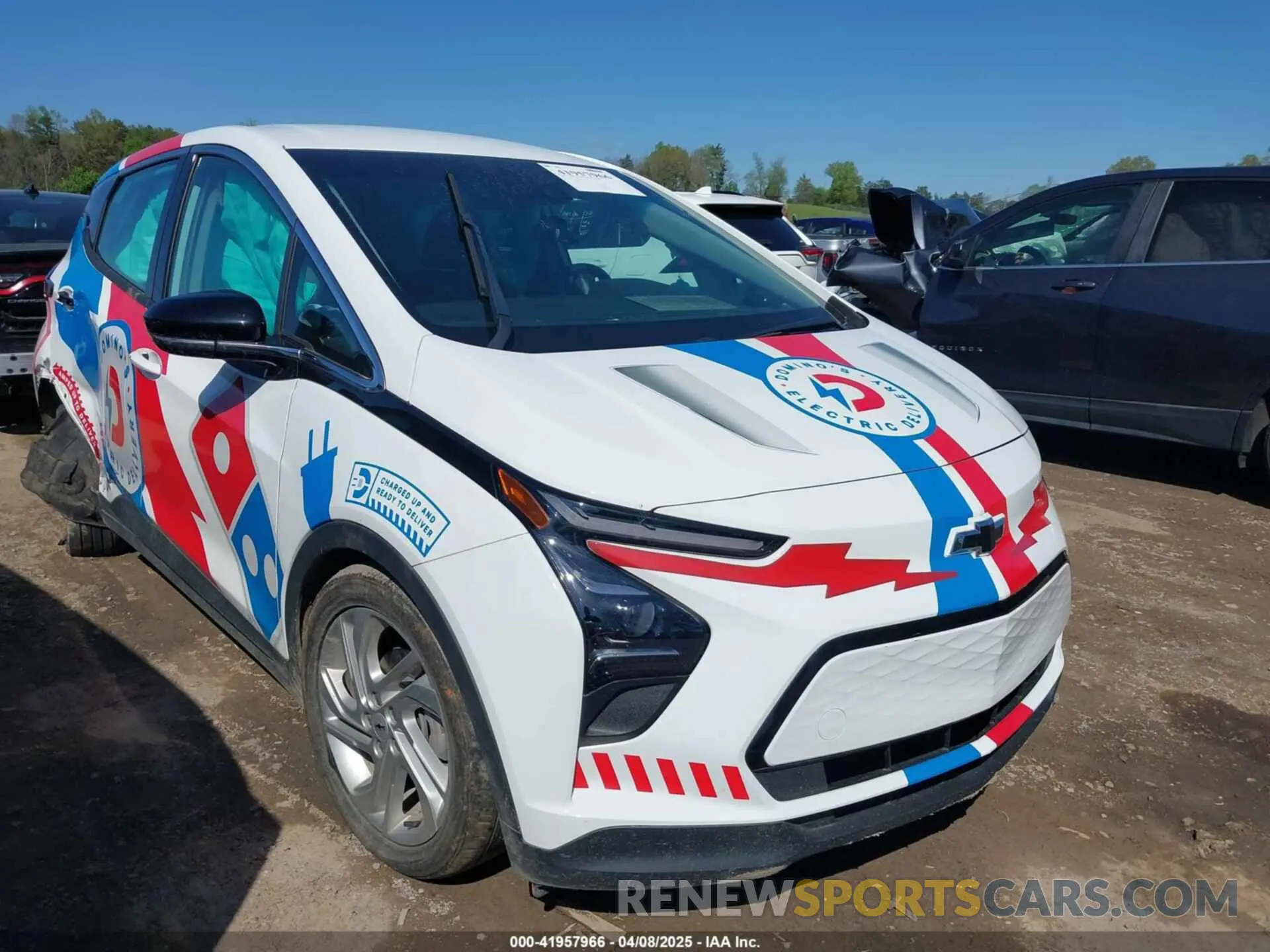 1 Photograph of a damaged car 1G1FW6S07P4172756 CHEVROLET BOLT EV 2023