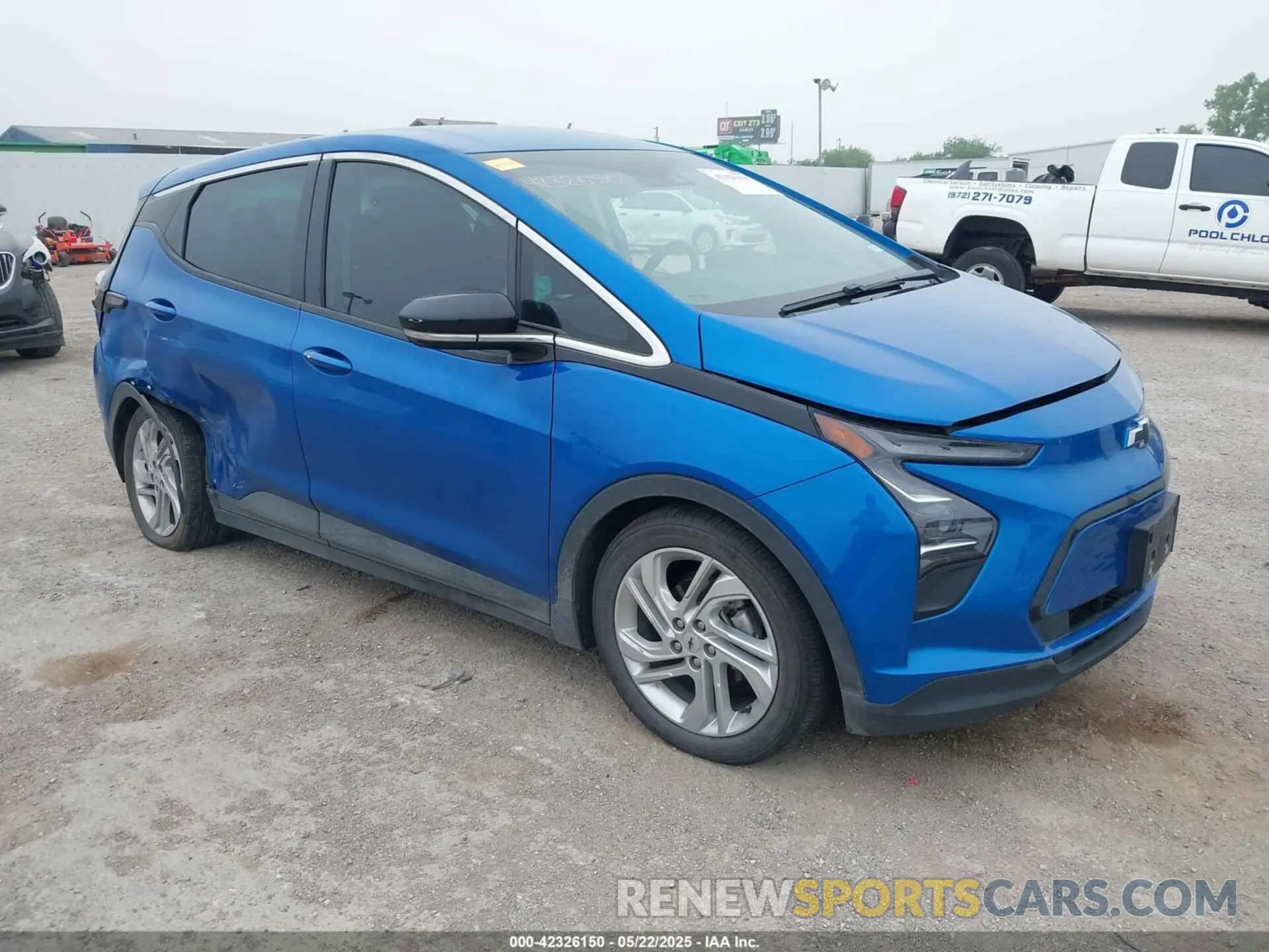 1 Photograph of a damaged car 1G1FW6S08P4115045 CHEVROLET BOLT EV 2023