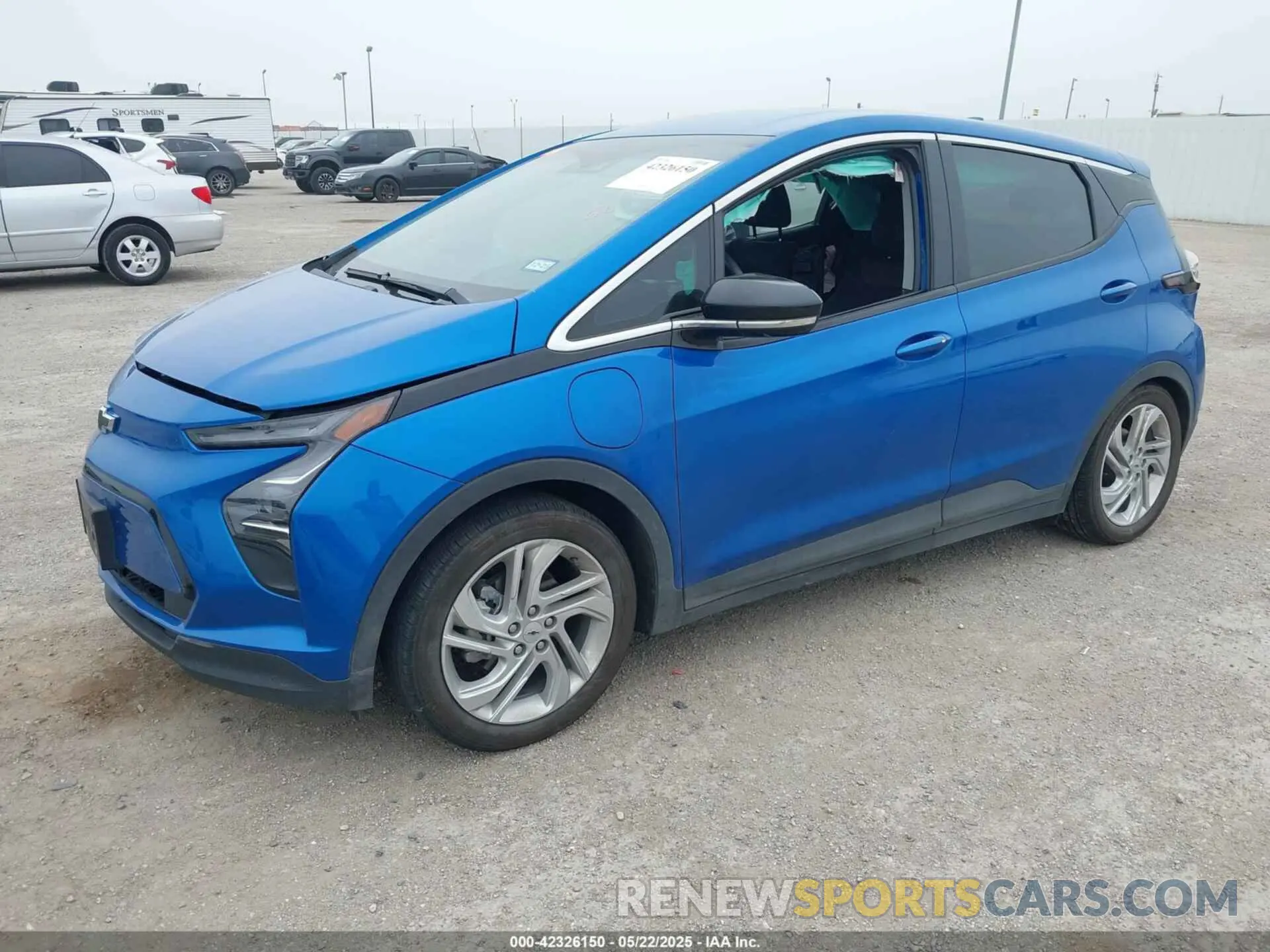 2 Photograph of a damaged car 1G1FW6S08P4115045 CHEVROLET BOLT EV 2023