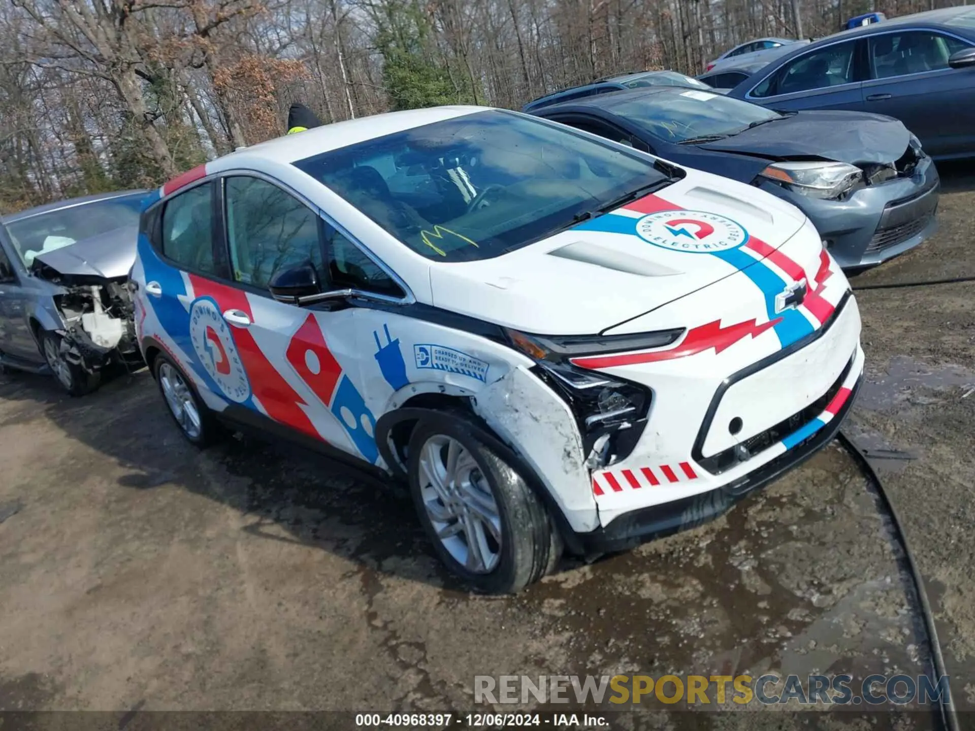 1 Photograph of a damaged car 1G1FW6S08P4136509 CHEVROLET BOLT EV 2023