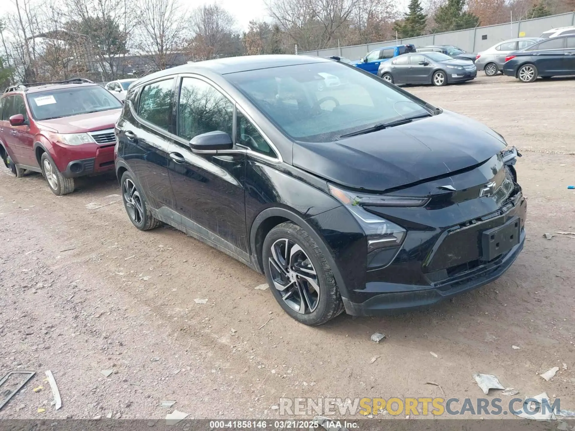 1 Photograph of a damaged car 1G1FX6S00P4191615 CHEVROLET BOLT EV 2023