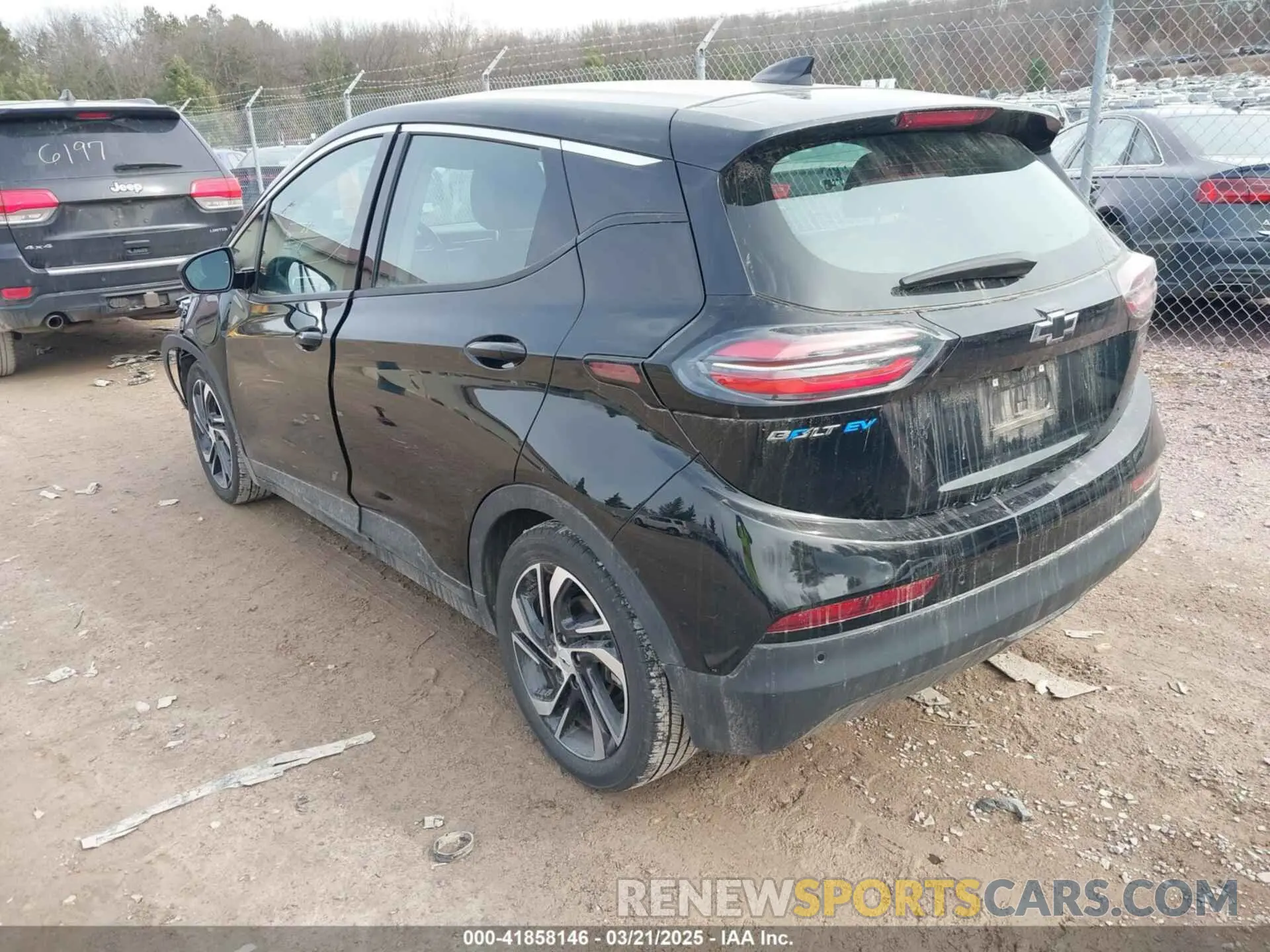 3 Photograph of a damaged car 1G1FX6S00P4191615 CHEVROLET BOLT EV 2023