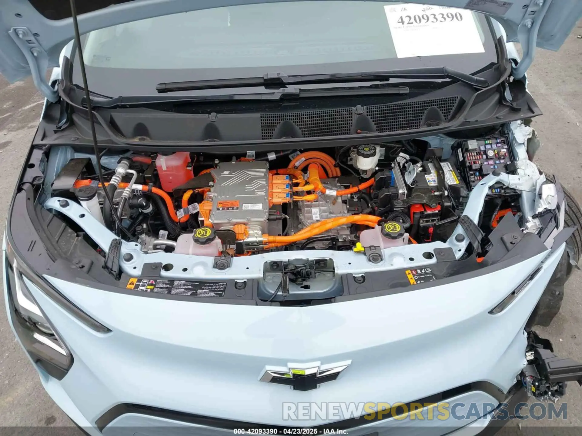10 Photograph of a damaged car 1G1FX6S01P4153634 CHEVROLET BOLT EV 2023